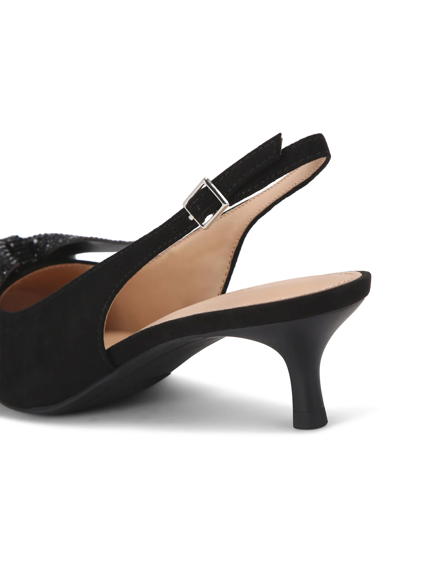 Adore Velvet Slingback Heels - Image 3