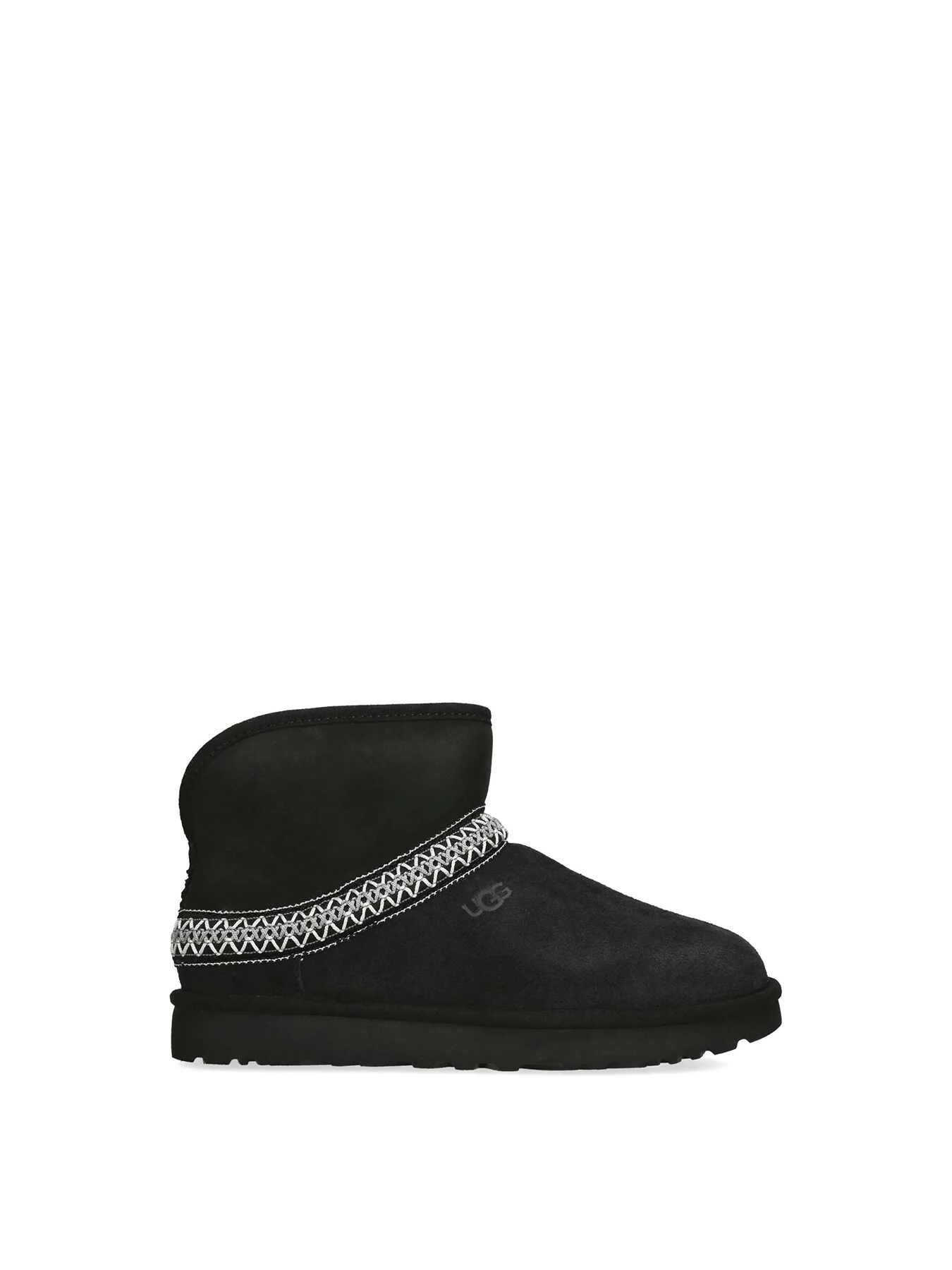 Womens Classic Mini Crescent Black - Image 4