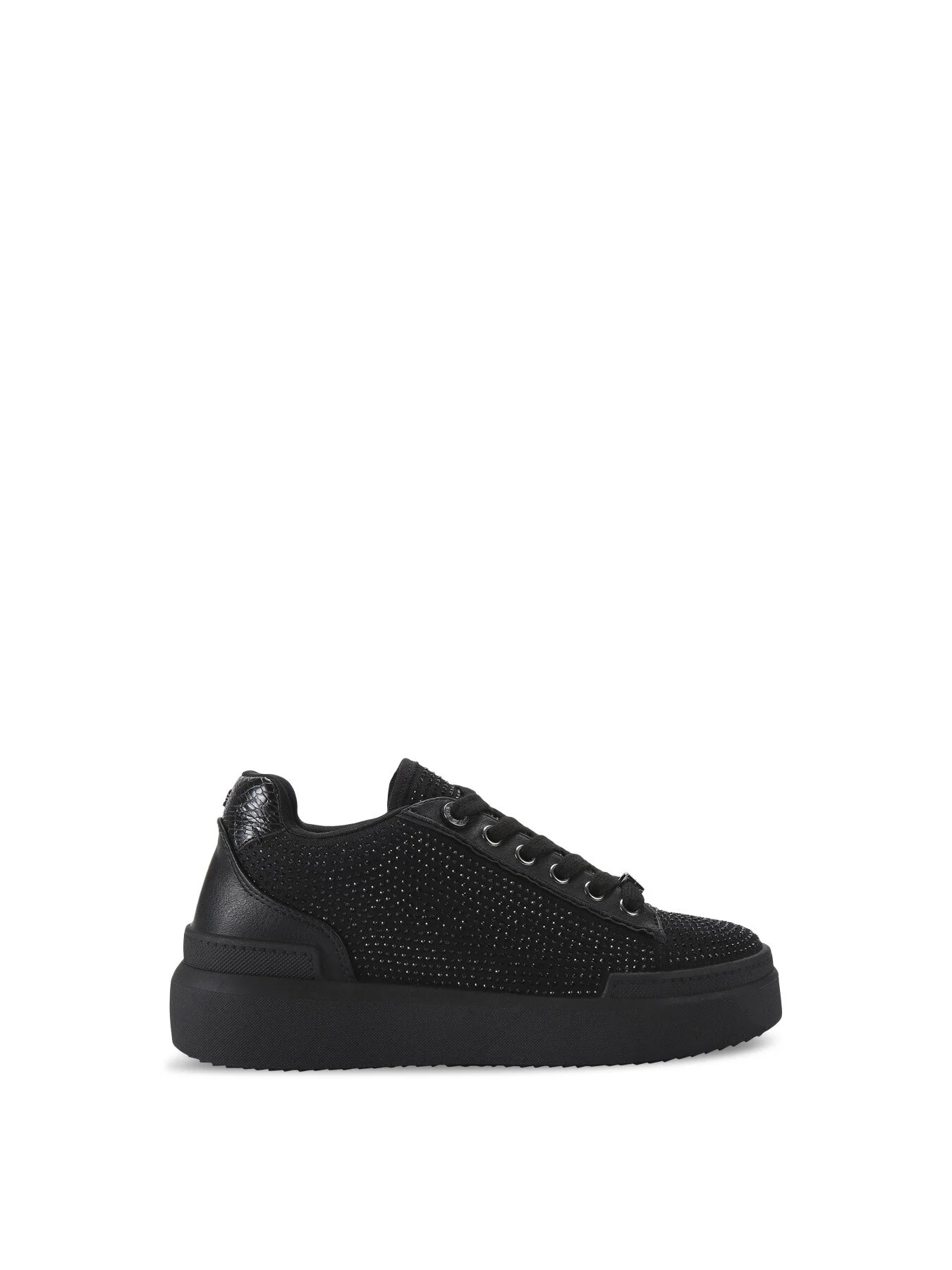 Lilia Fabric Embellished Trainers