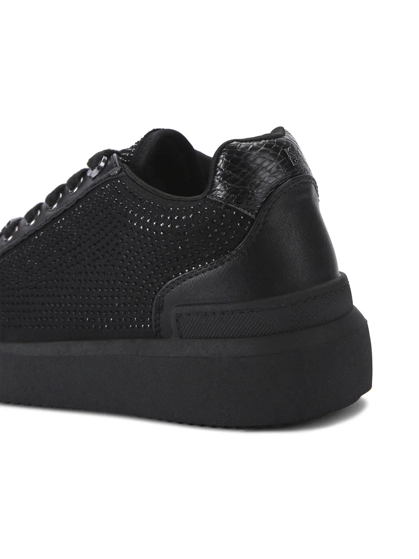 Lilia Fabric Embellished Trainers - Image 3