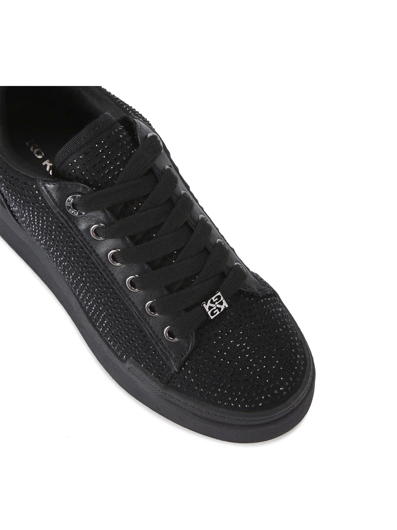 Lilia Fabric Embellished Trainers - Image 4