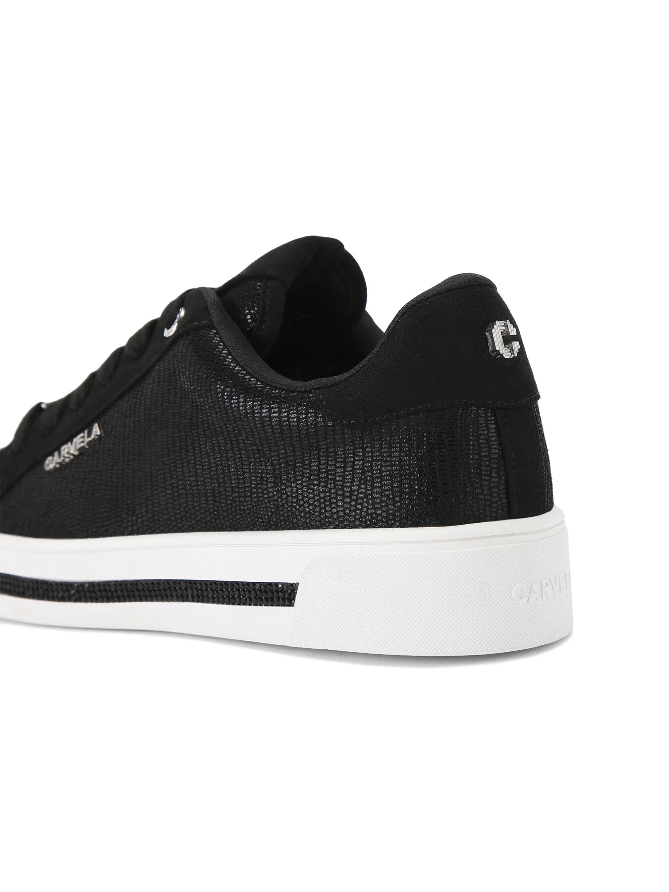 Diamond Lace Up Trainers - Image 3