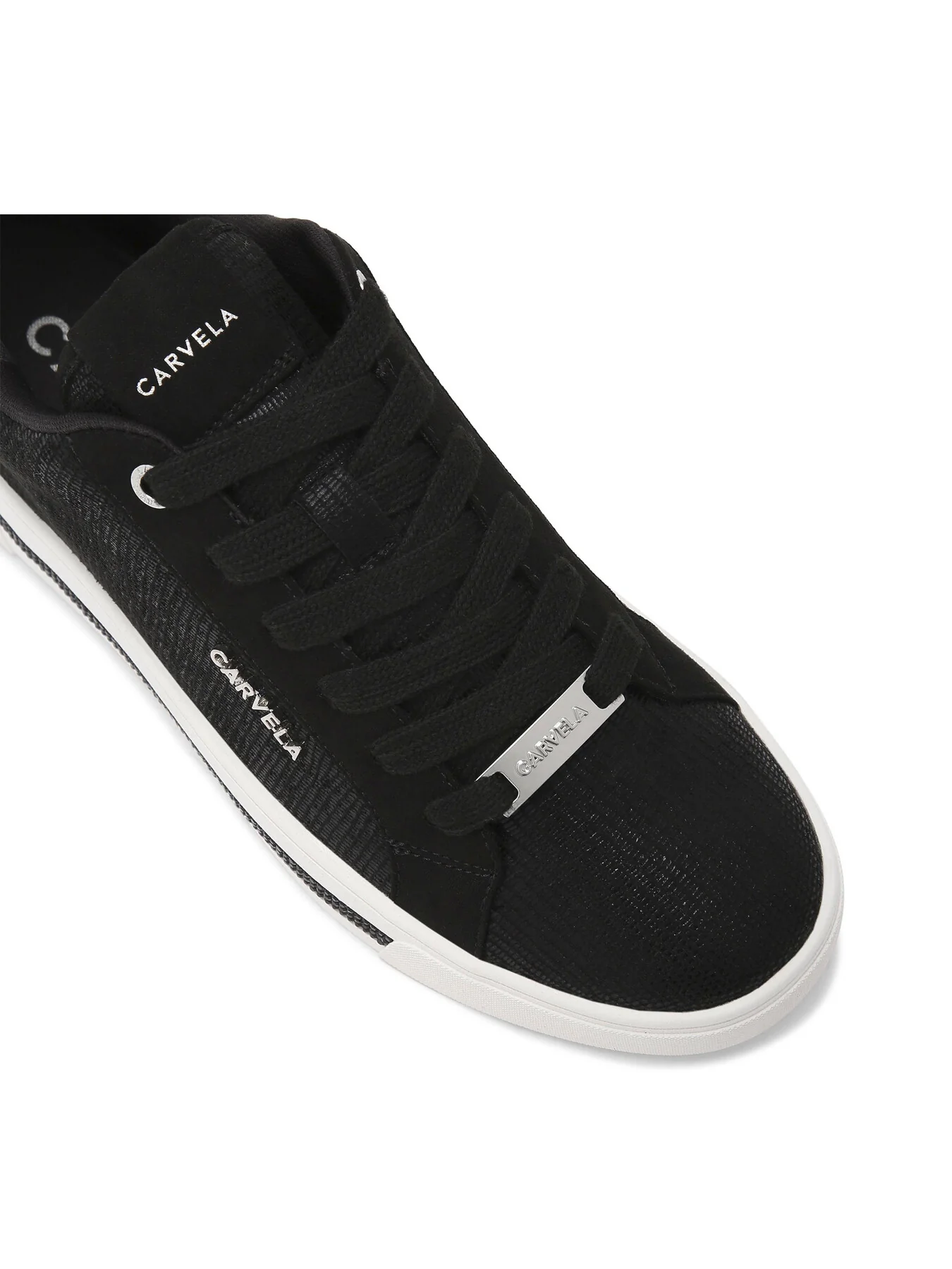 Diamond Lace Up Trainers - Image 4
