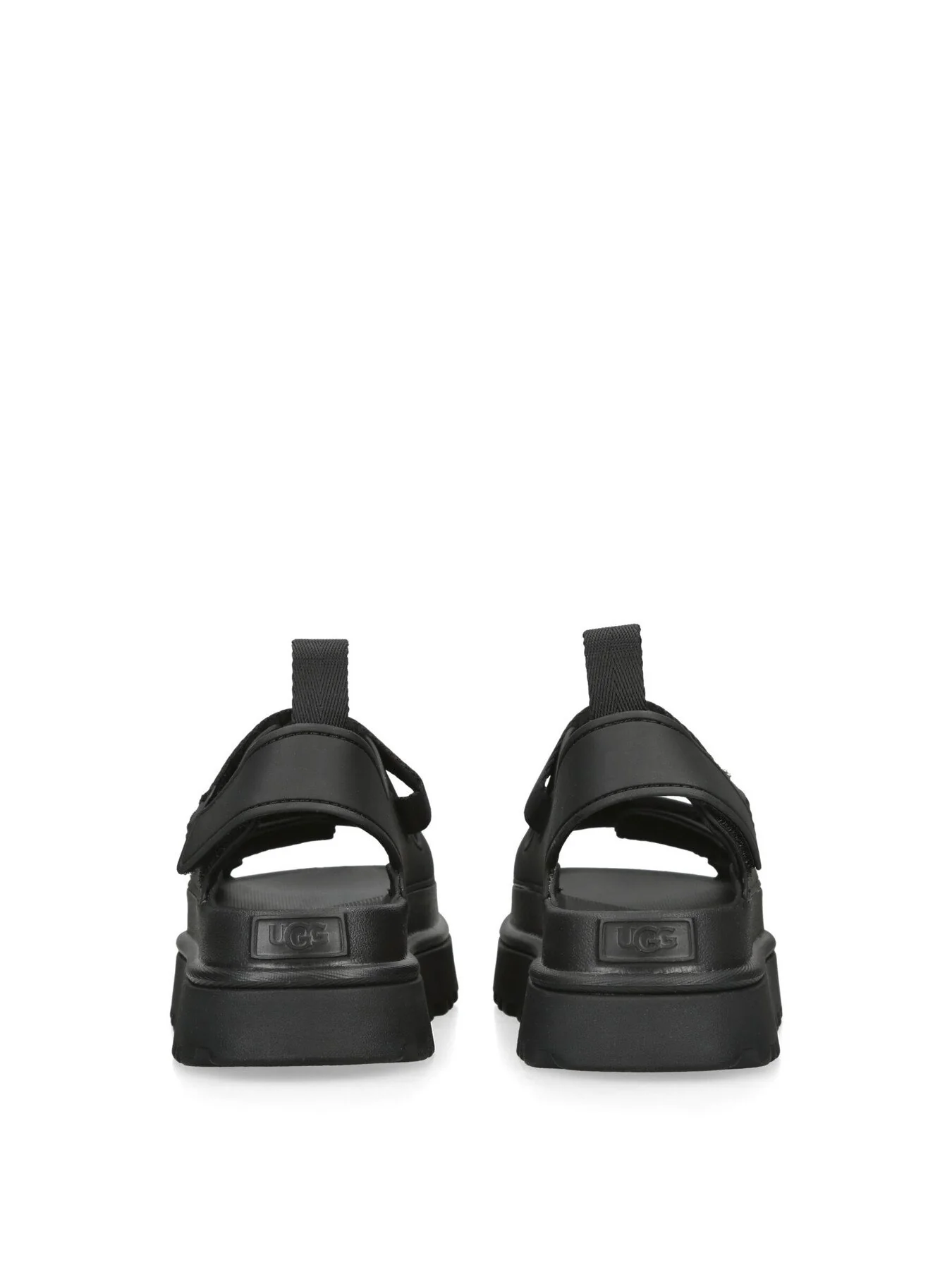 Womens Golden Glow Sandals Black - Image 3