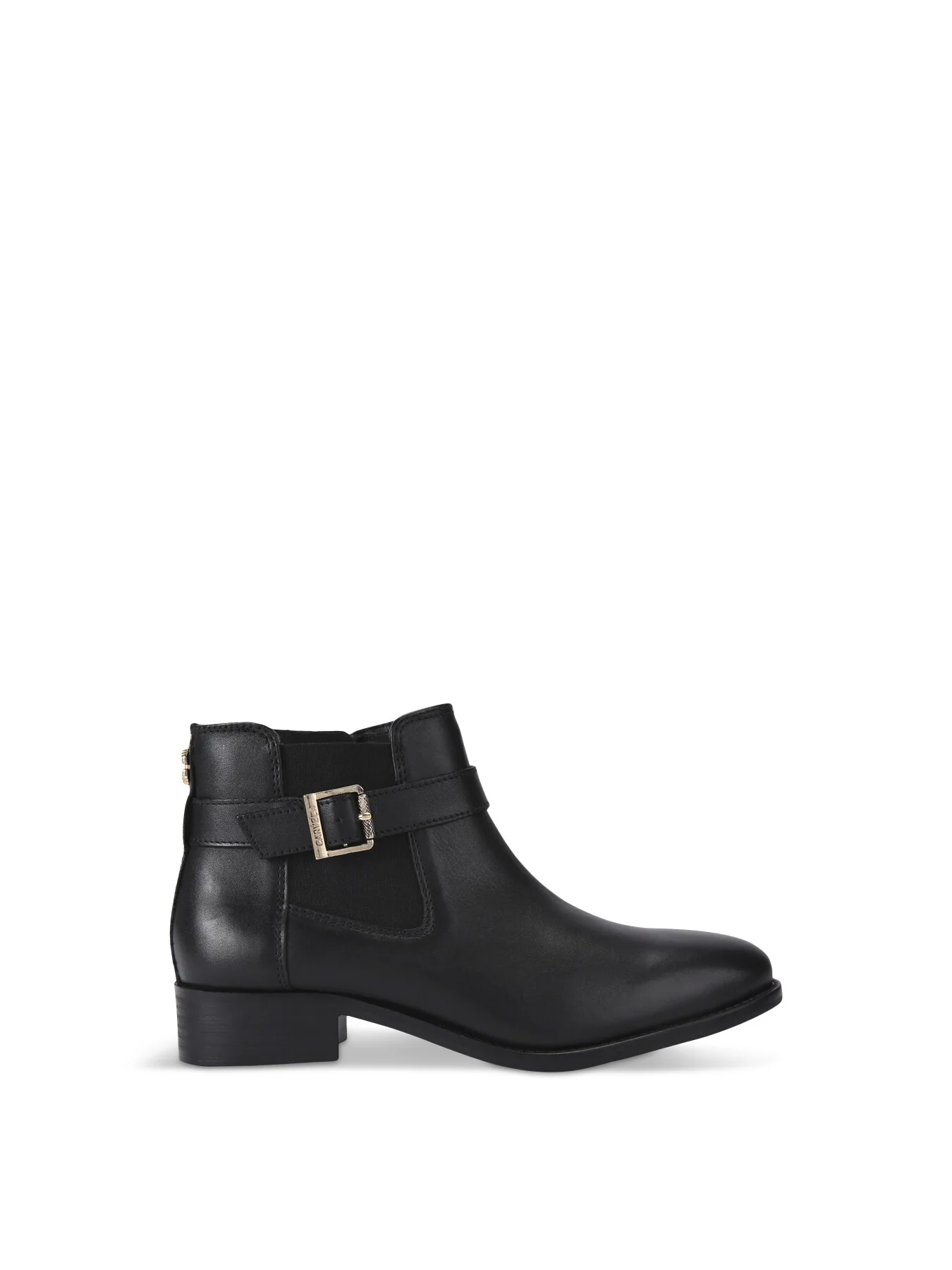 SILVER LOW ANKLE BOOT