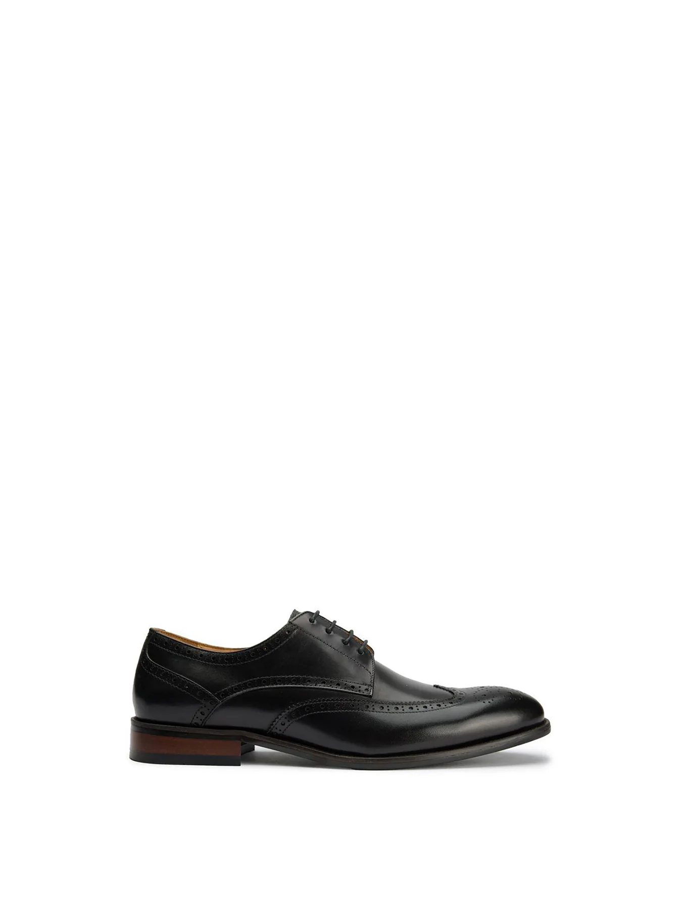 Hoggle Brogue Shoes Black