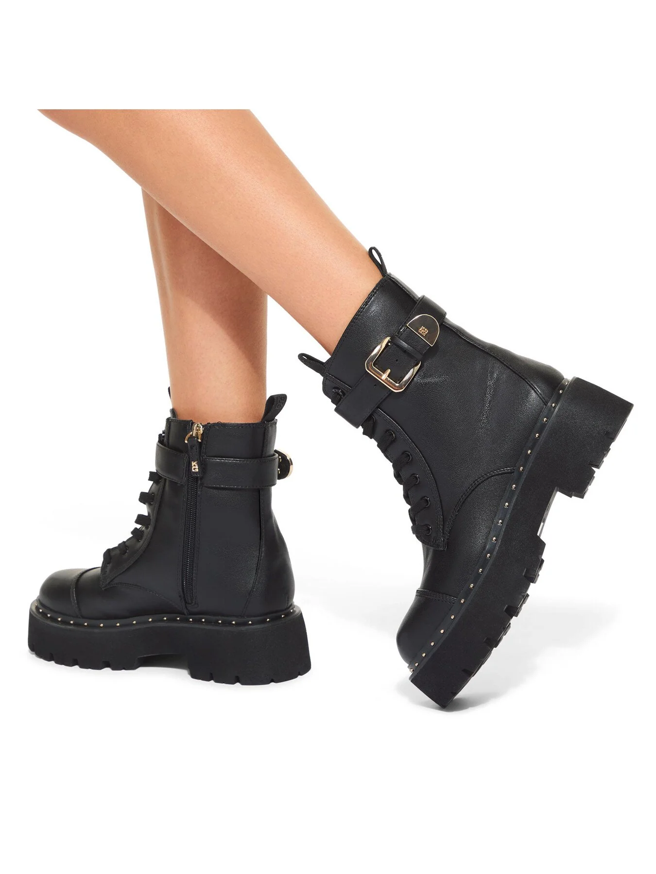 Trick Lace Up Ankle Boots - Image 5