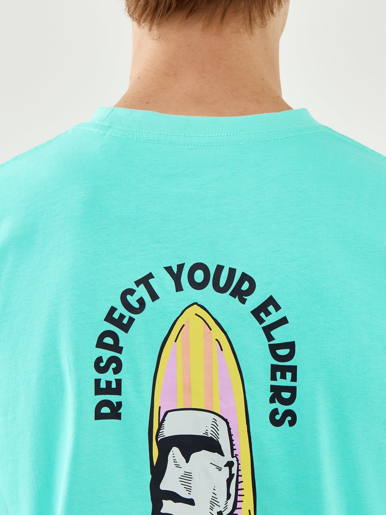 Boardies Island Elders Crew Neck T Shirt - Image 3