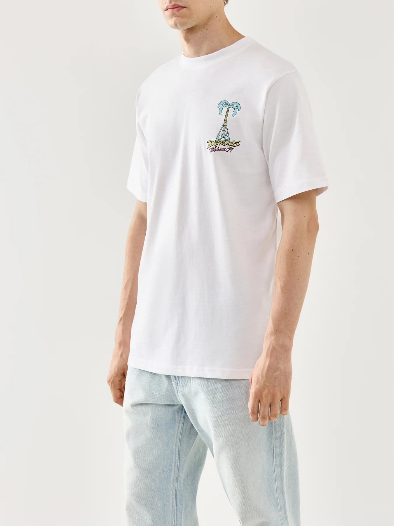 Boardies Paradise City Crew Neck T Shirt - Image 4