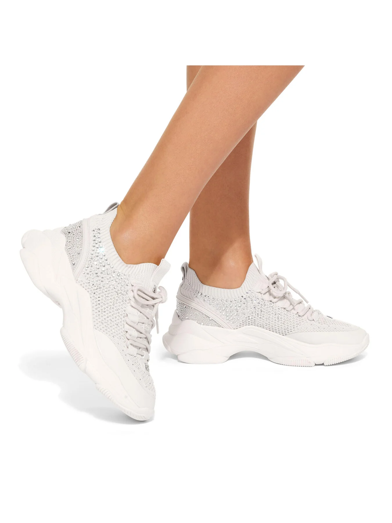 Lively Gem Knitted Embellished Trainers - Image 5