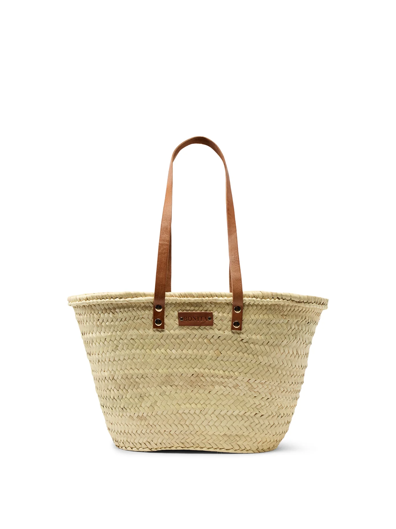 Long Handle Raffia Basket