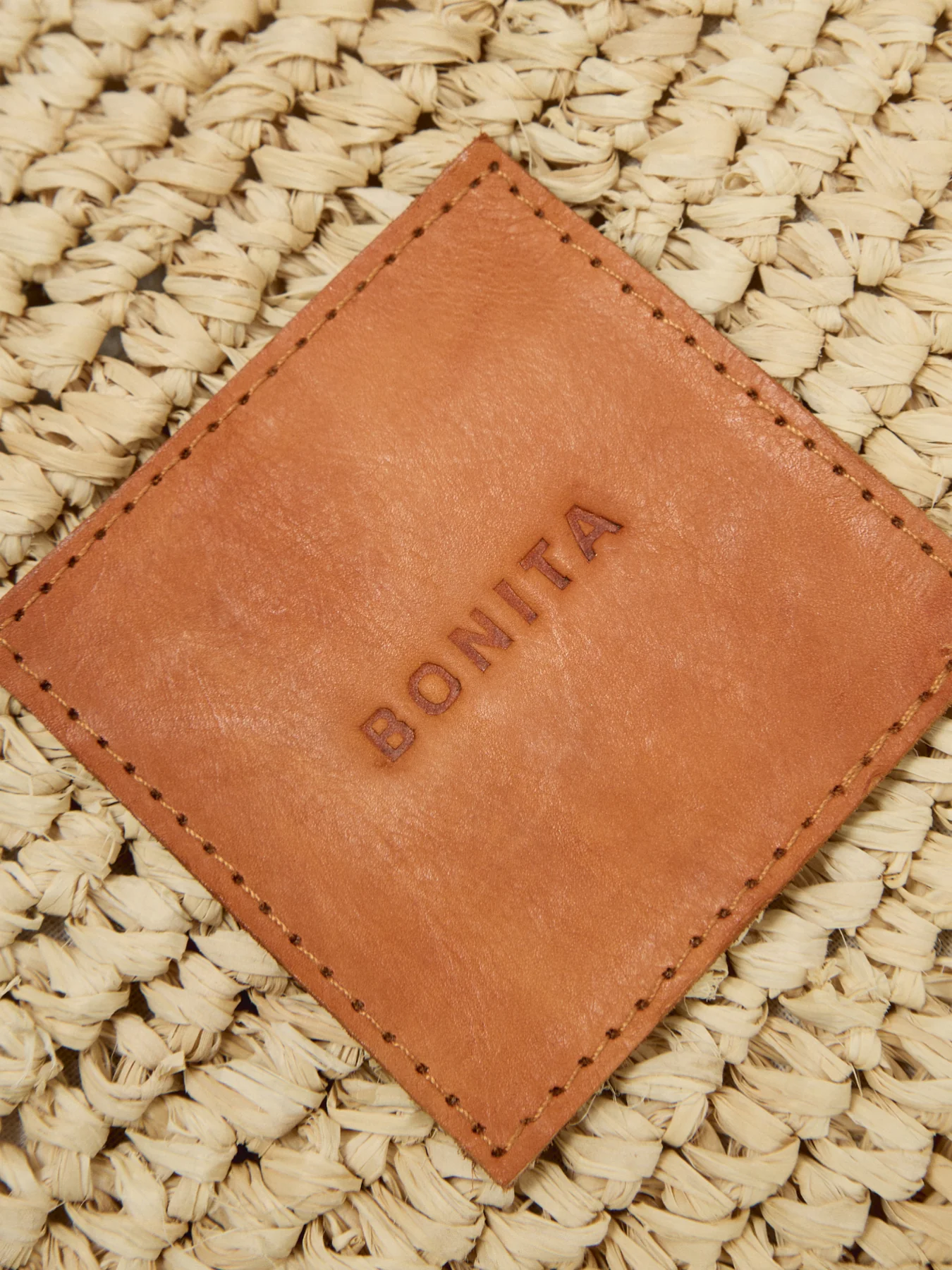 Raffia Tote Shopper - Image 4