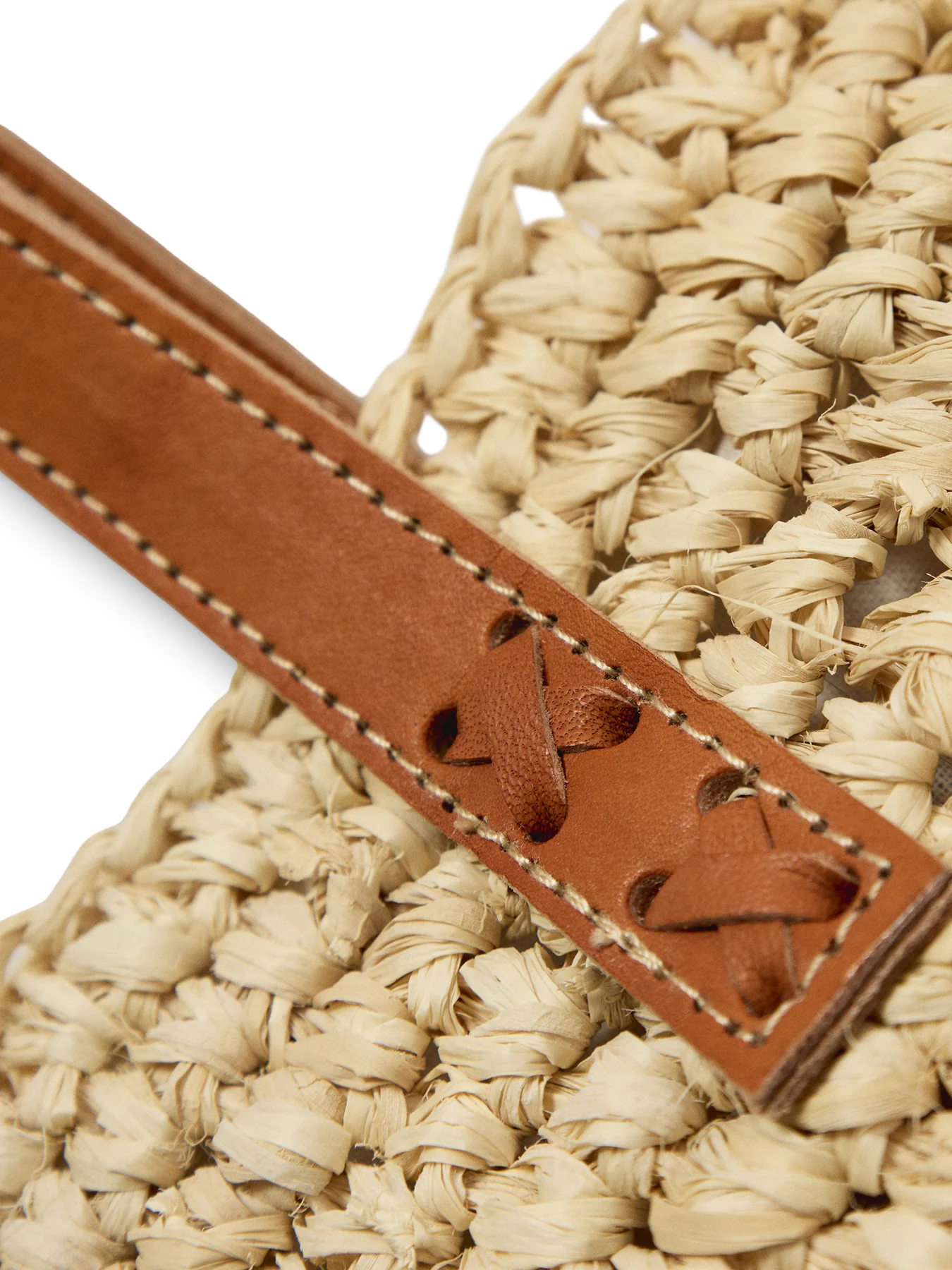 Raffia Tote Shopper - Image 5