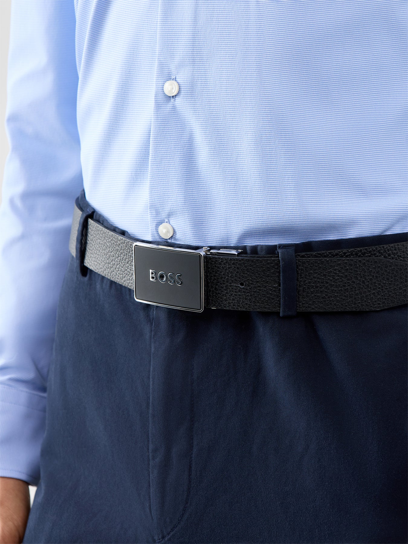 Icon Belt Leather Black - Image 2