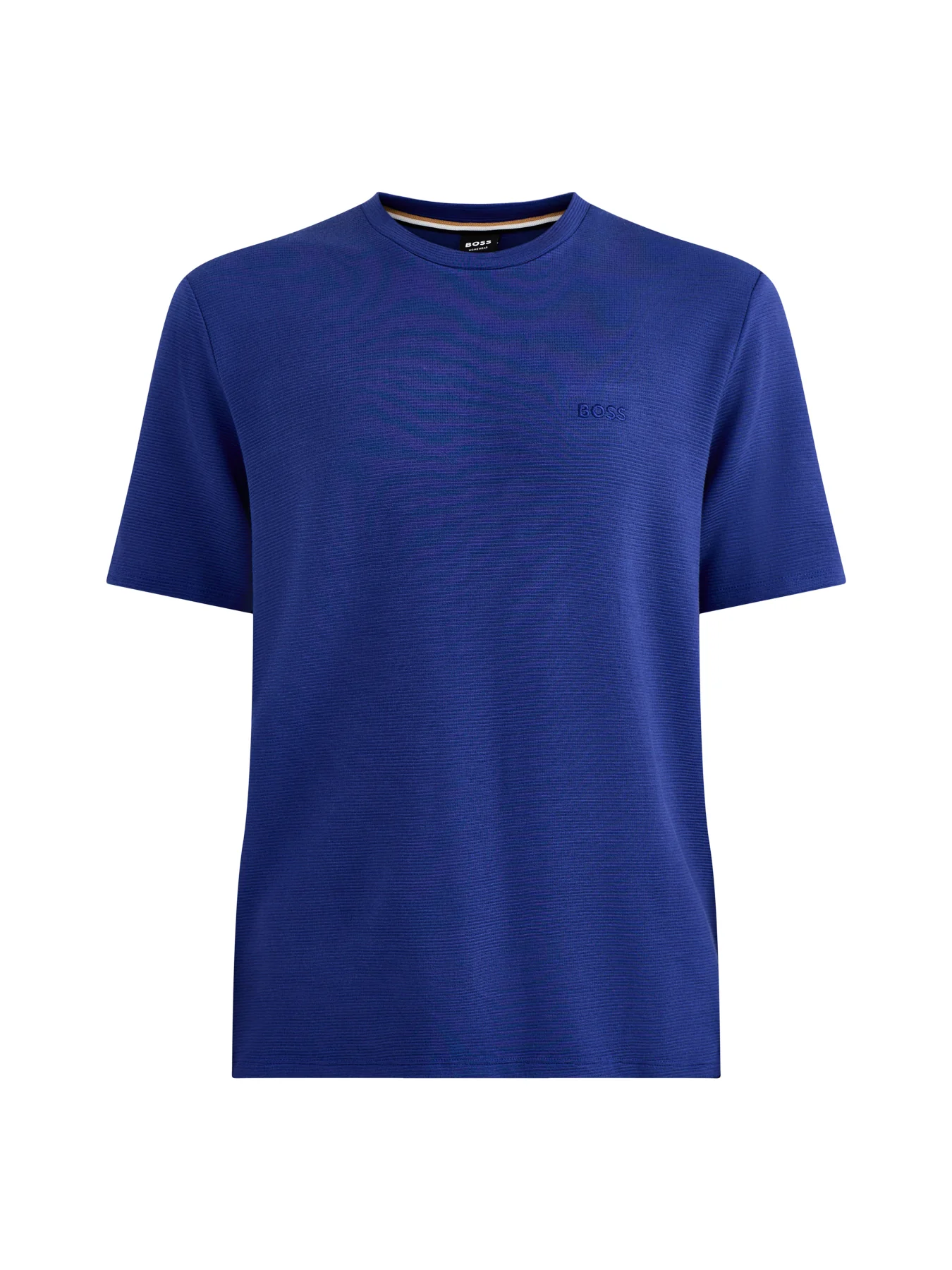 Rib T Shirt Blue