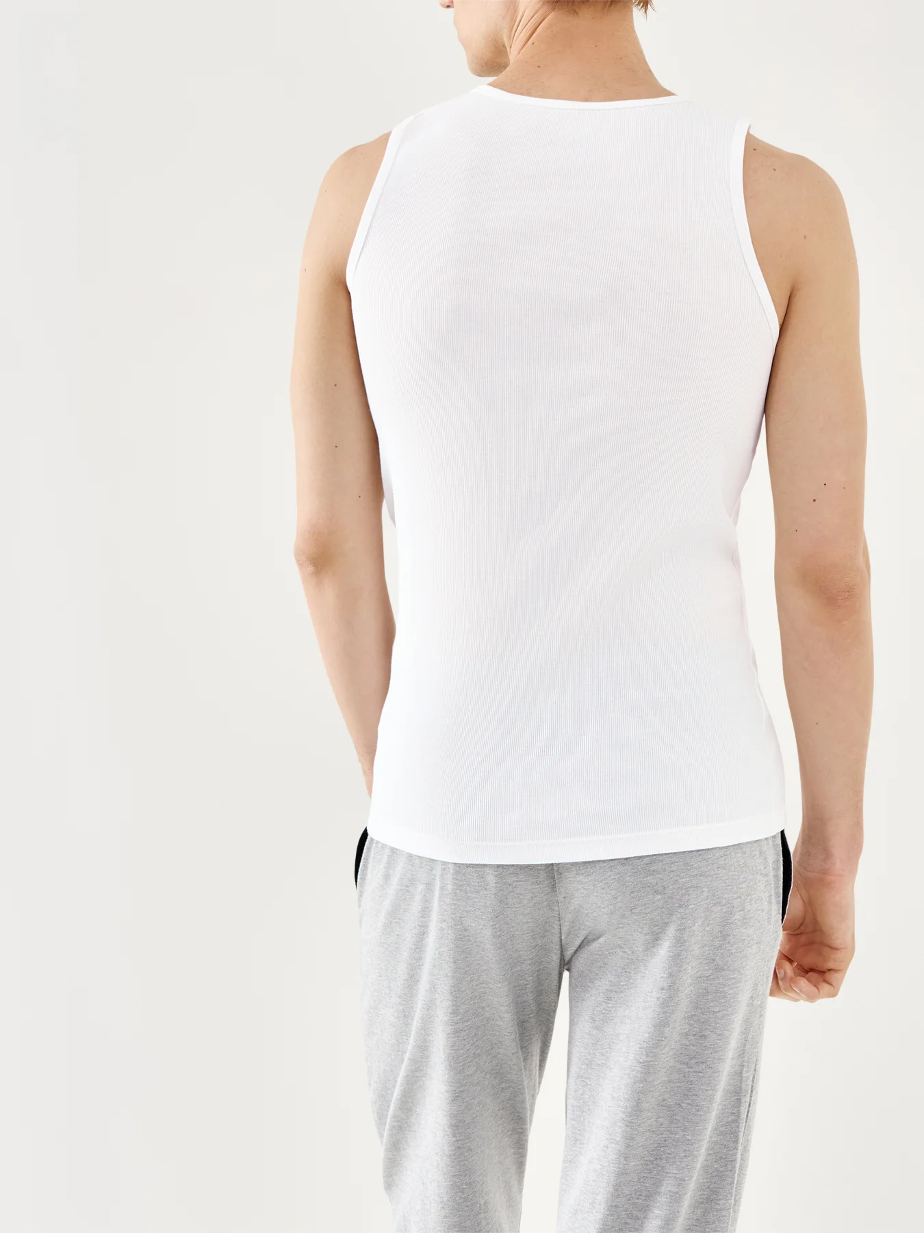 Tanktop 3P Ribclassic White - Image 3
