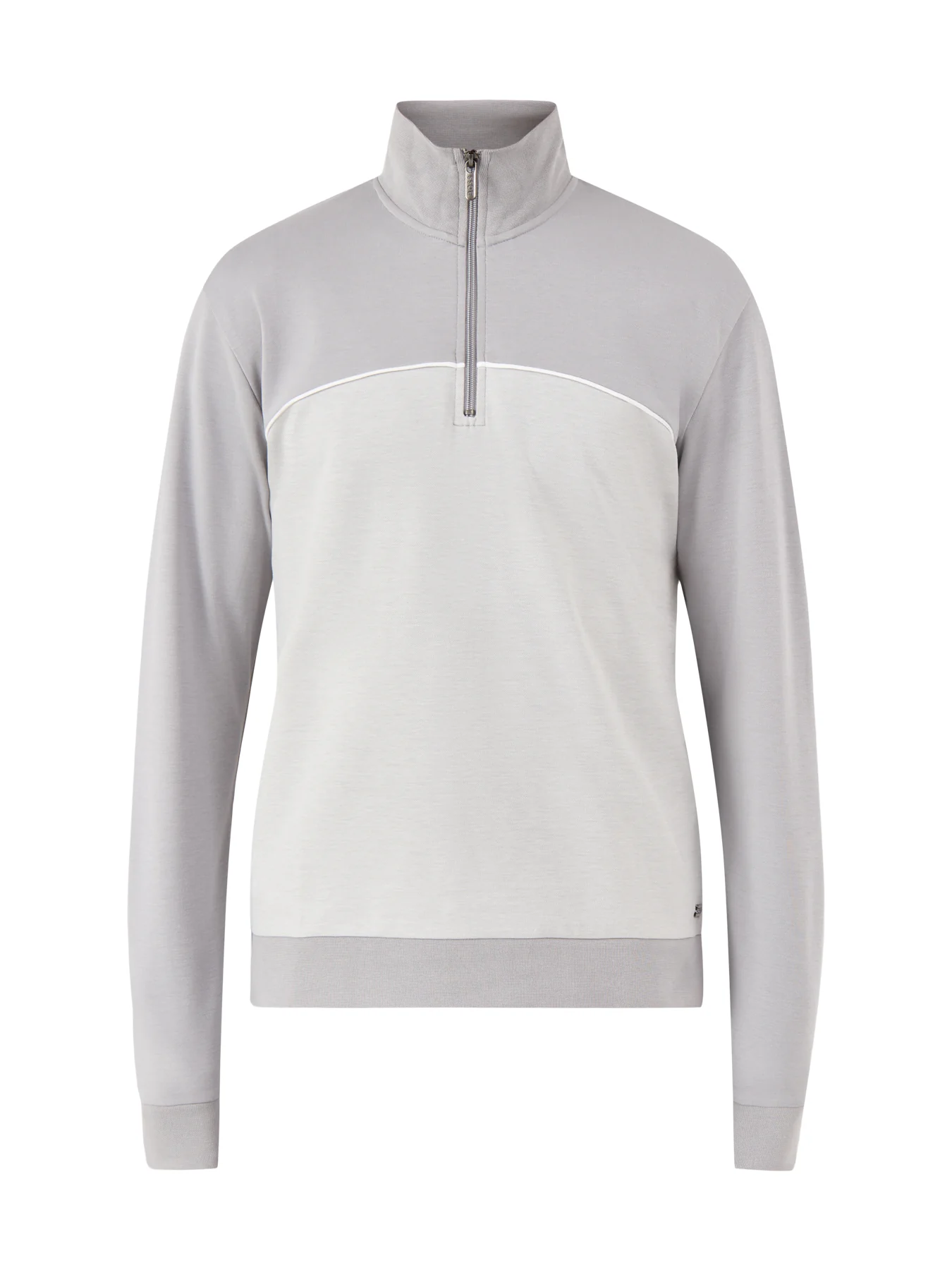 Tracksuit 1/4 Jacket Light/Pastel Grey