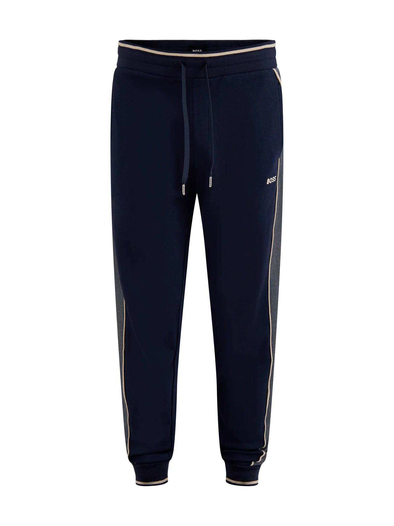BOSS Logo Tracksuit Pants Dark Blue