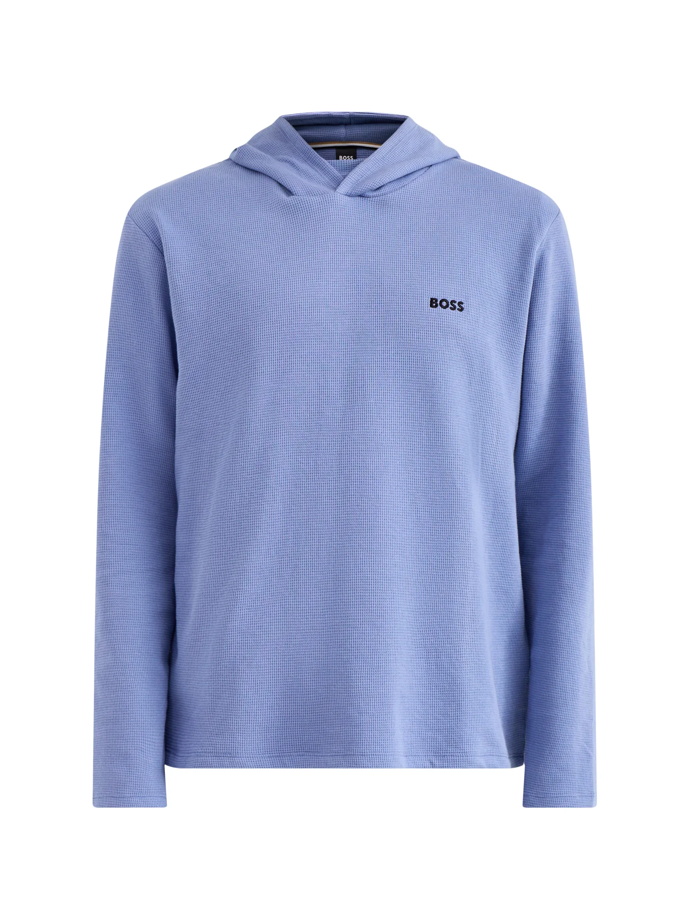 Waffle Long Sleeve Shirt Blue