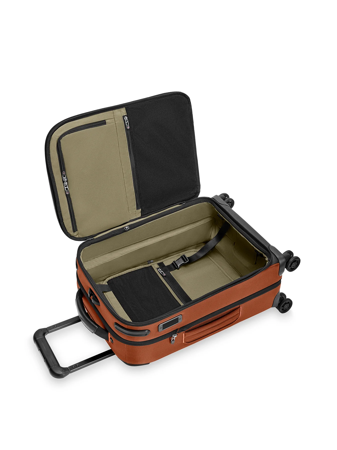 Global Carry-On Expandable Spinner Tan - Image 4
