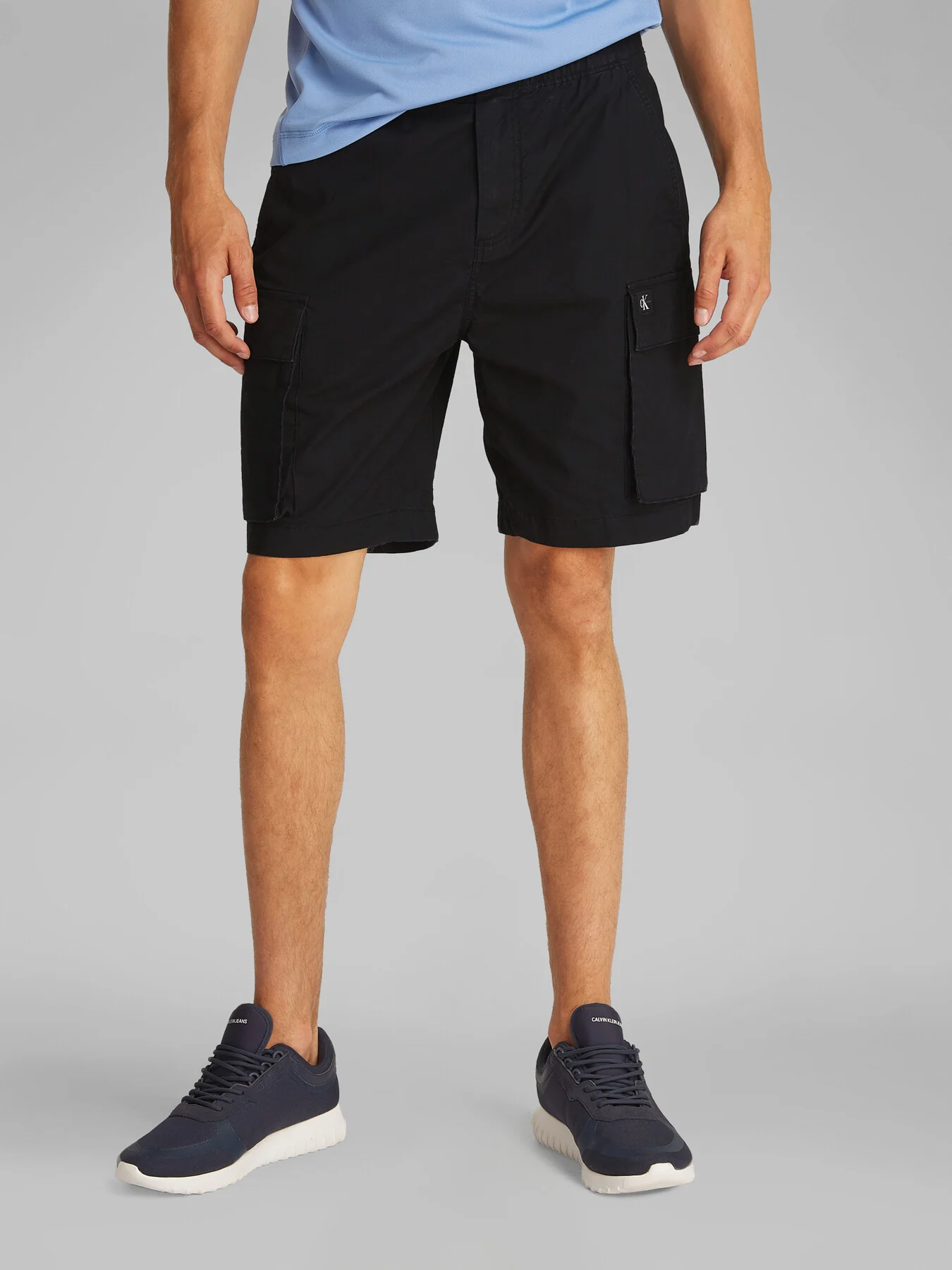 Straight Twill Cargo Shorts - Image 2