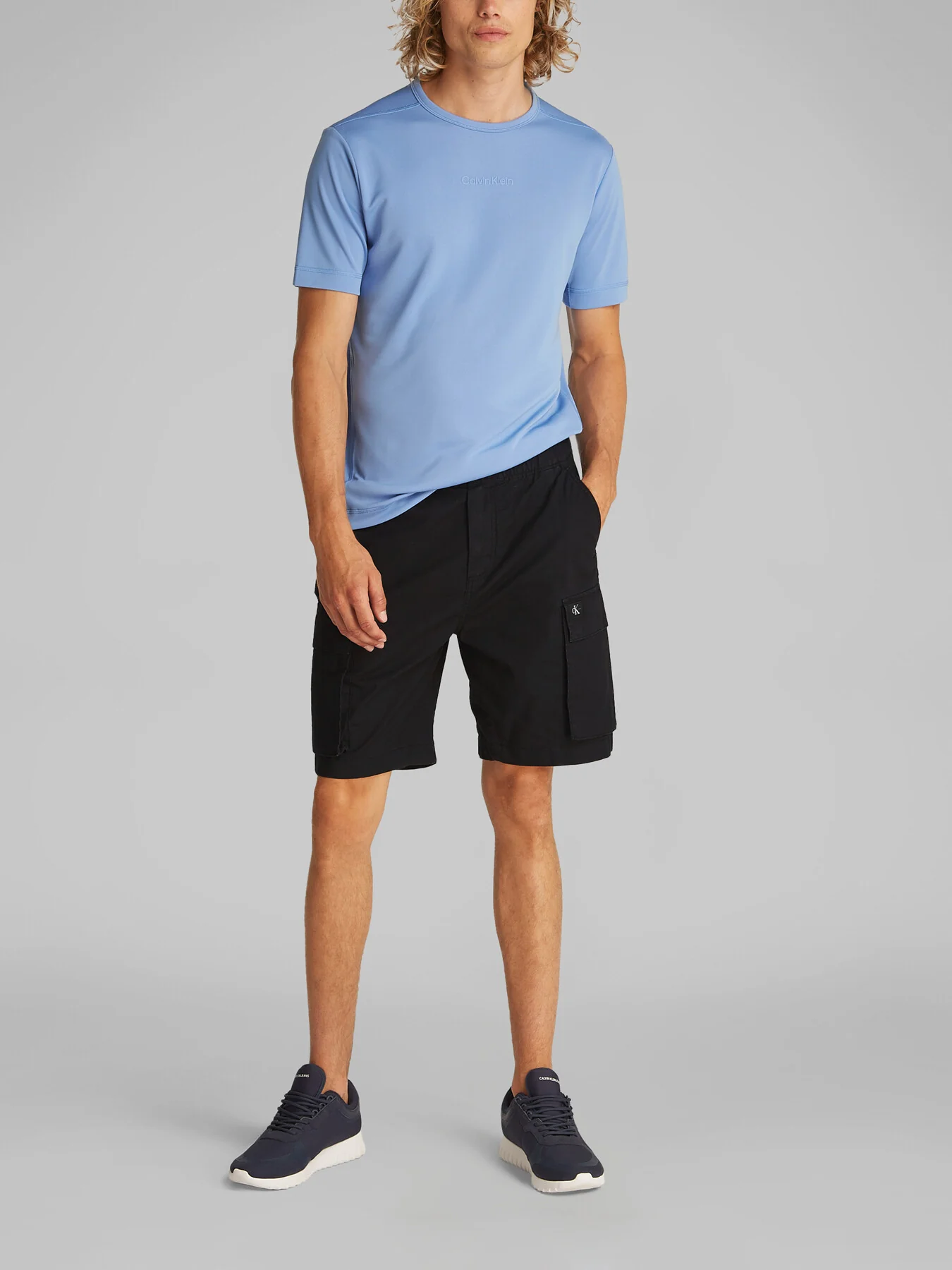 Straight Twill Cargo Shorts - Image 3