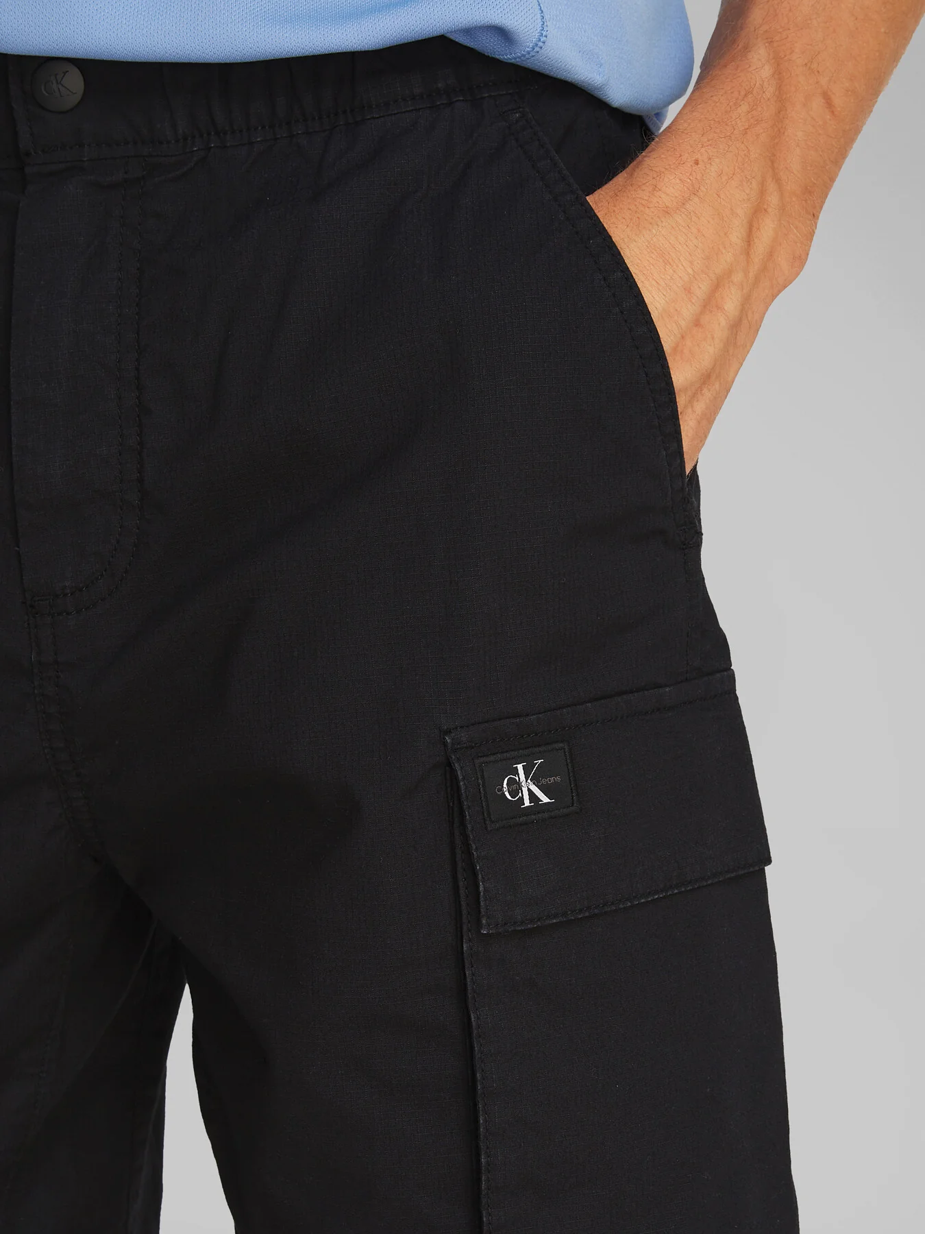 Straight Twill Cargo Shorts - Image 5
