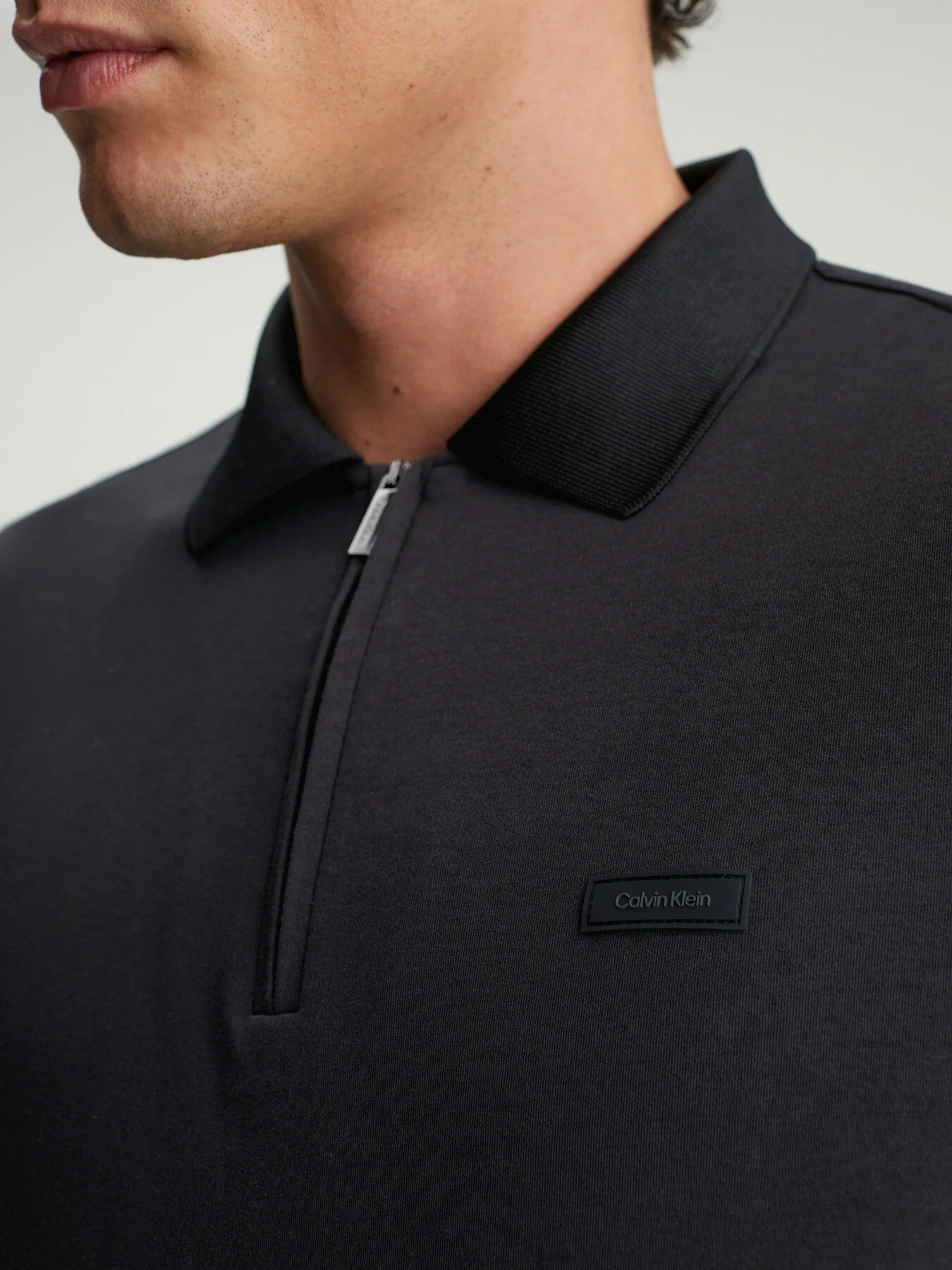 Welt Zip Polo Shirt - Image 3