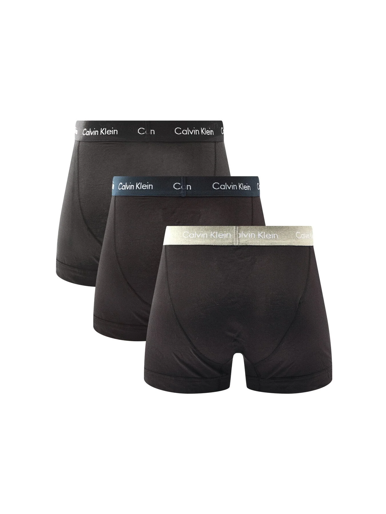 Three Pack Cotton Stretch Trunks - Image 3
