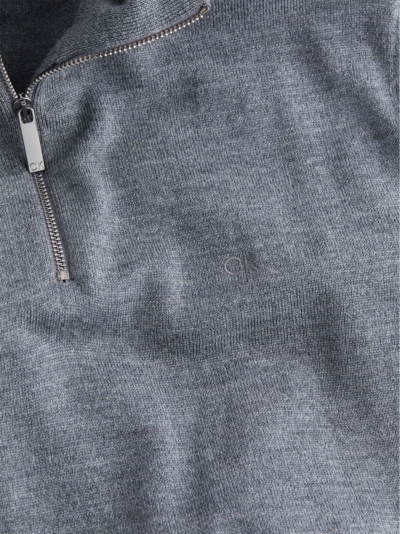 Merino Zip Neck Jumper - Image 5
