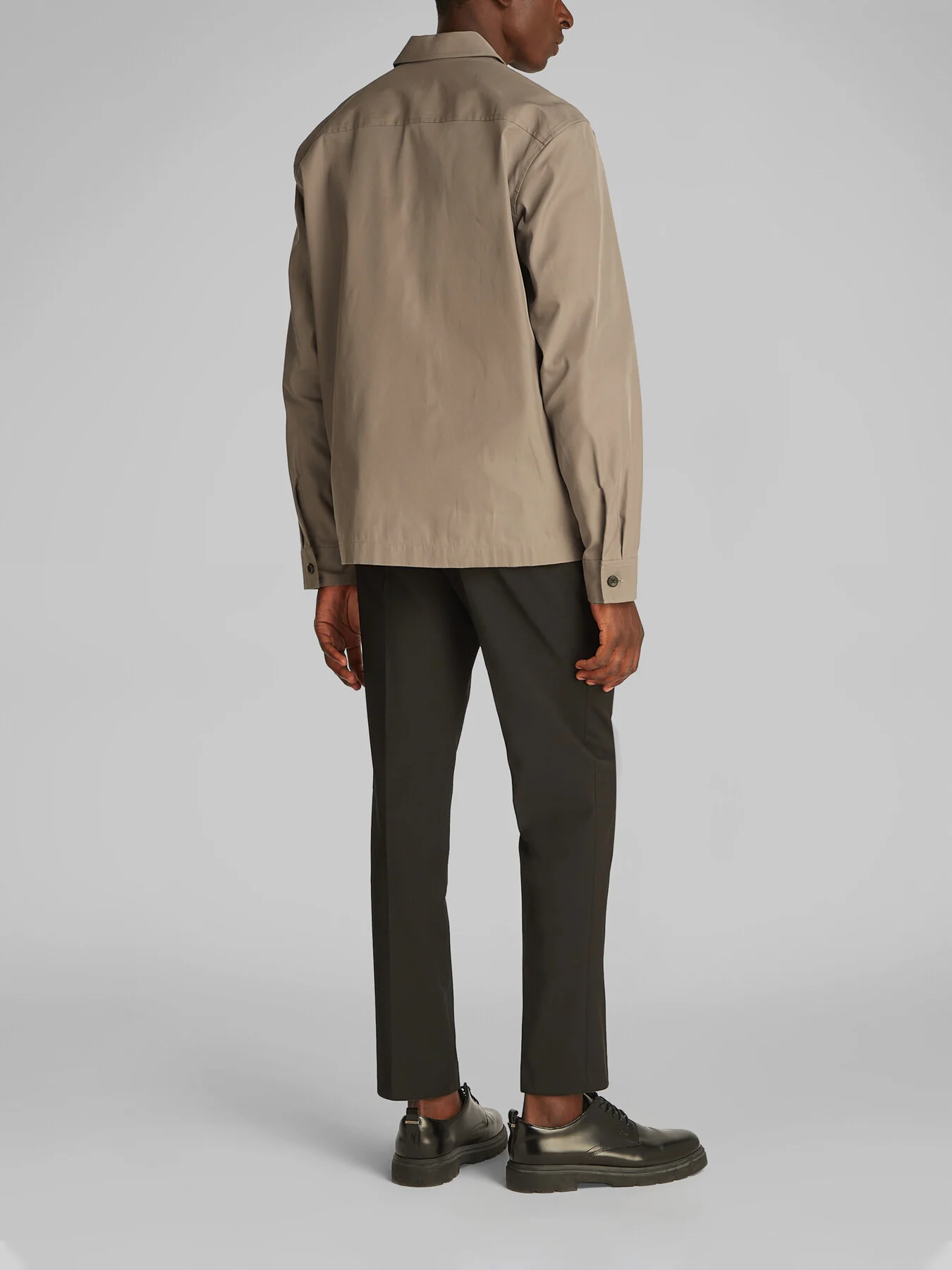 Boxy Twill Overshirt - Image 4