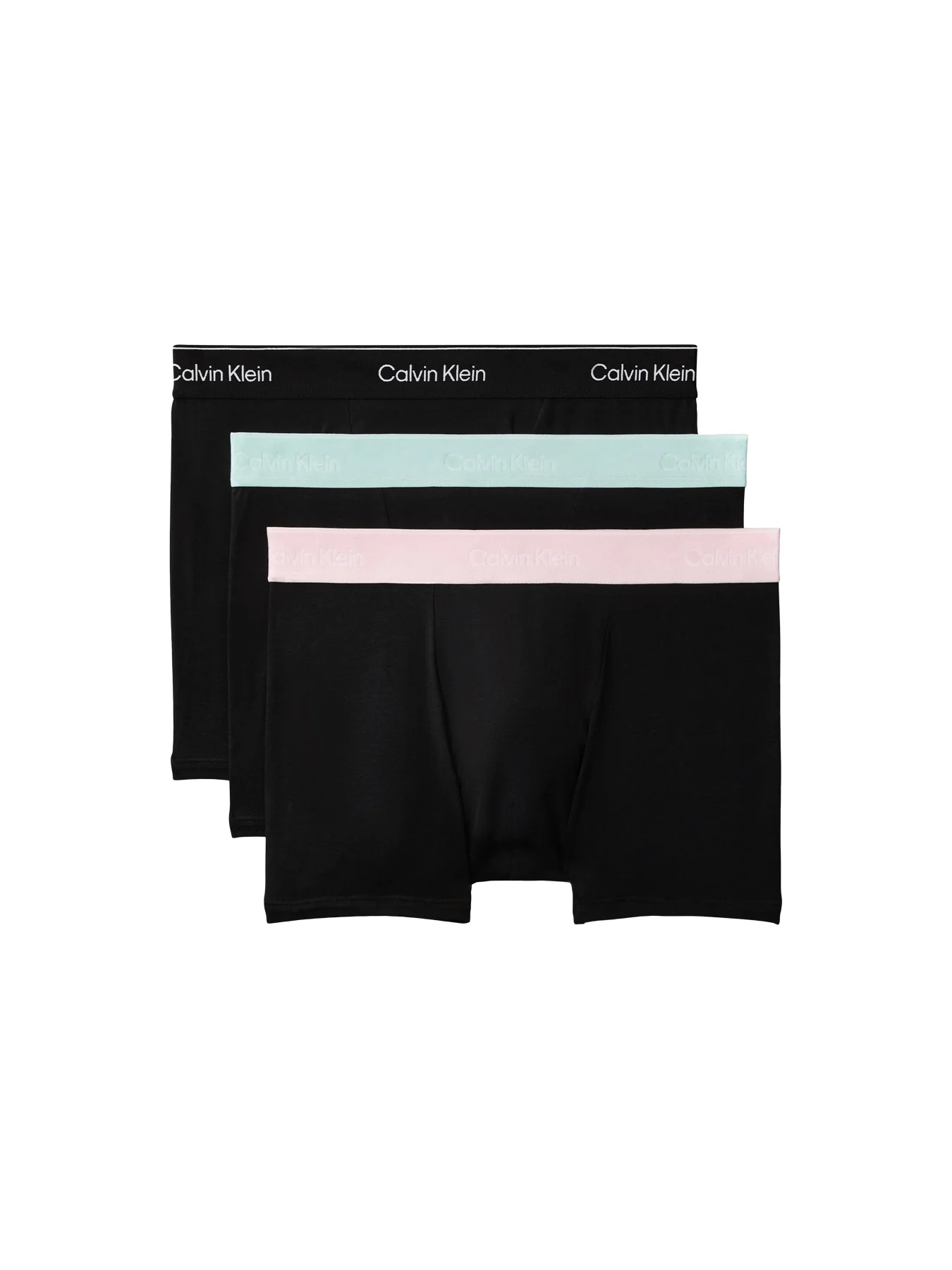Icon Cotton Stretch Relaxed Trunks 3-Pack Black