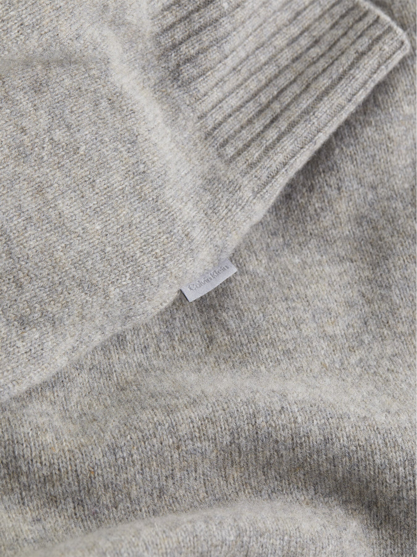 Recycled Wool Pullover Sweater - Image 3