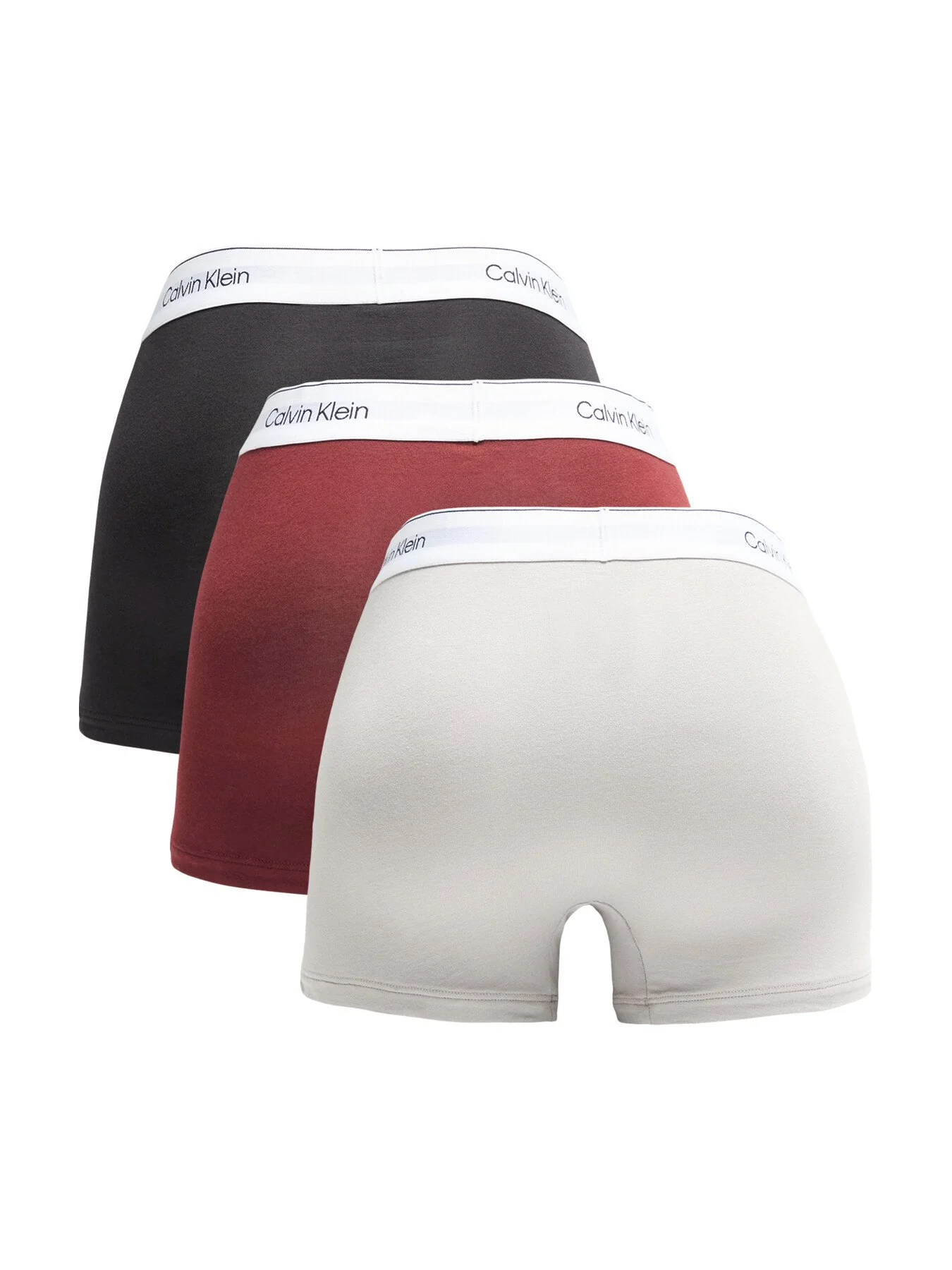 Three Pack Modern Cotton Stretch Trunks - Image 2