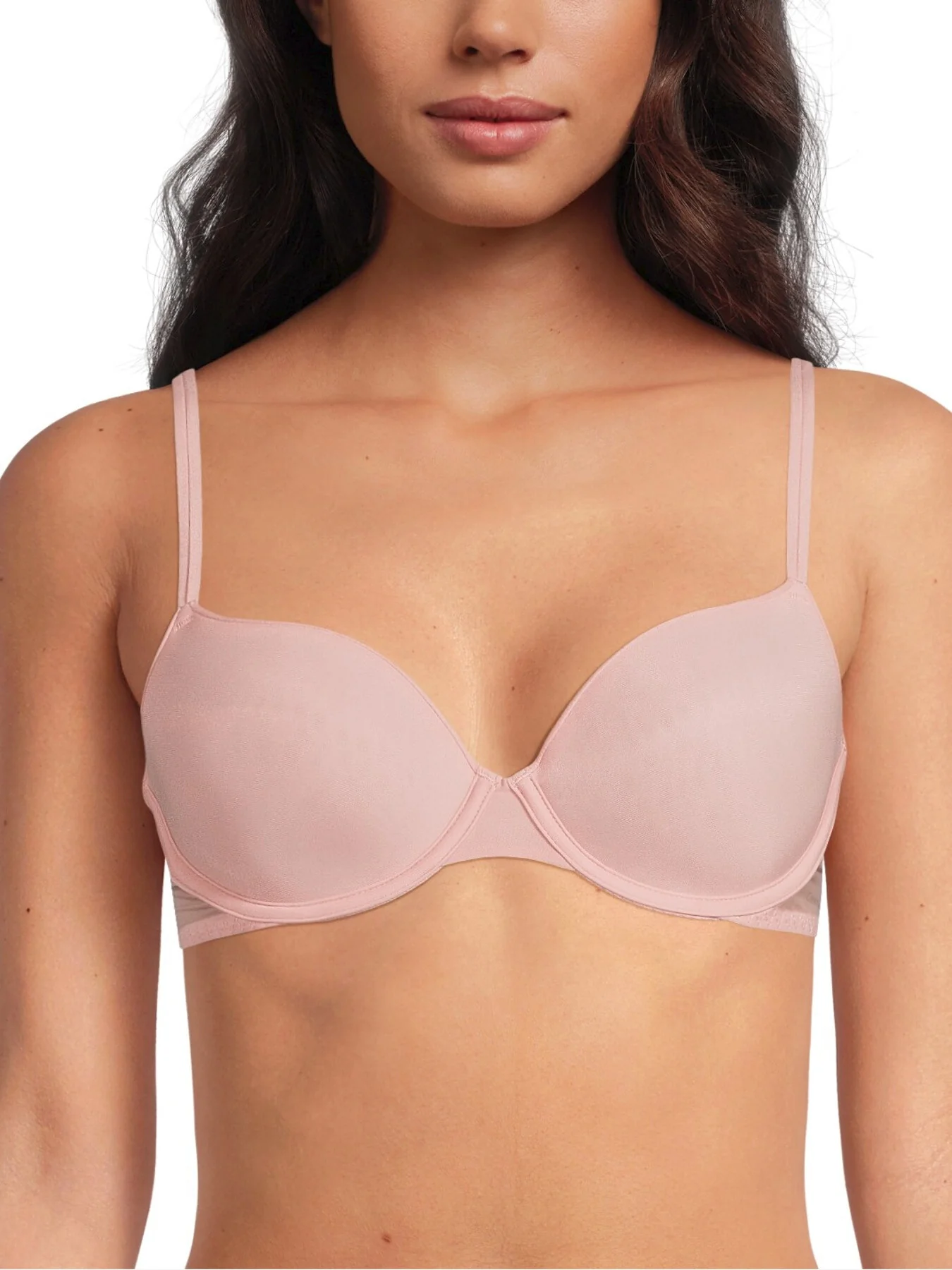 Sheer Marquisette Lightly Lined Demi Bra - Image 2