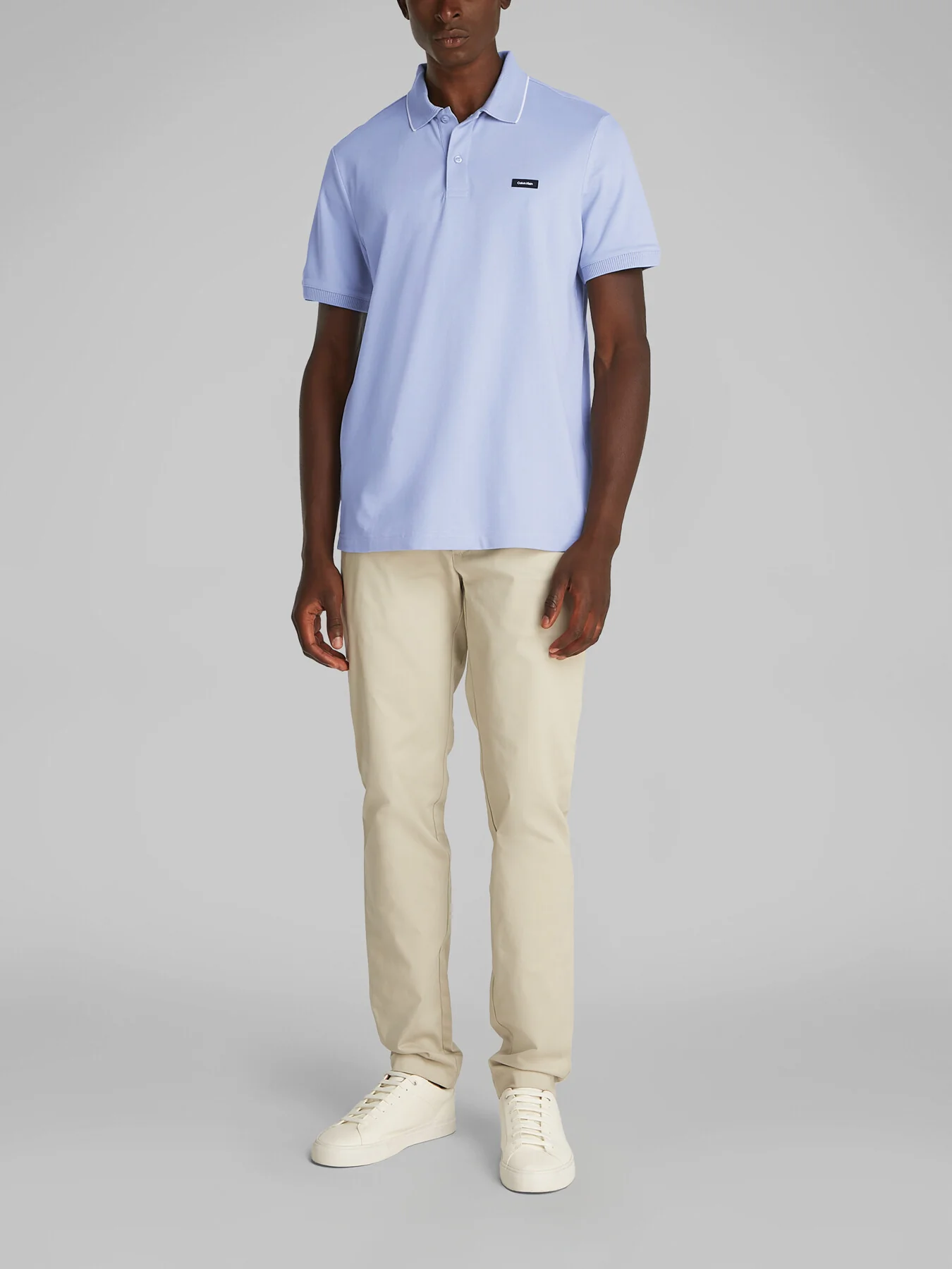 Zip Neck Short Sleeve Polo Shirt - Image 3