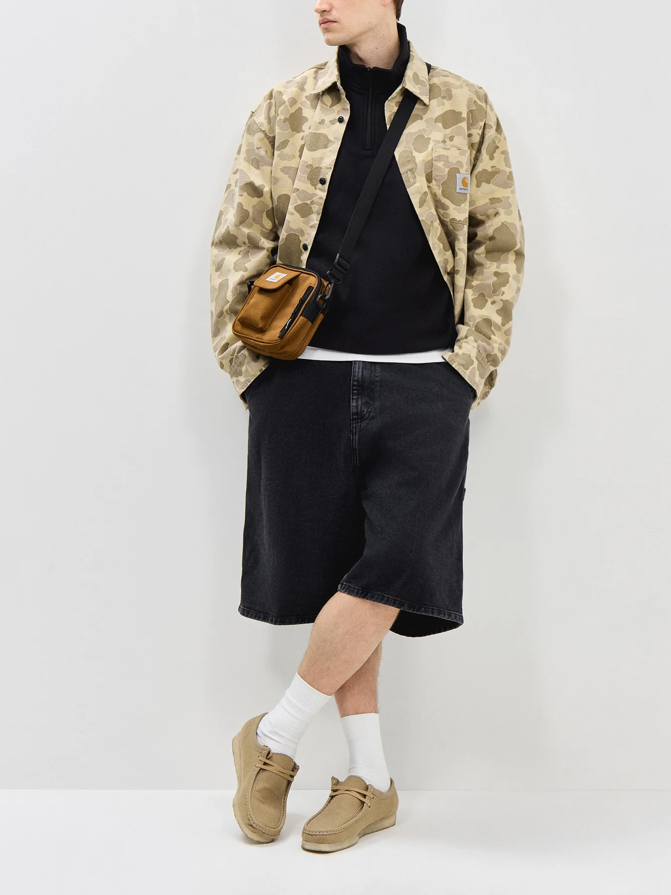 Half Zip American Script Sweatshirt - Image 2