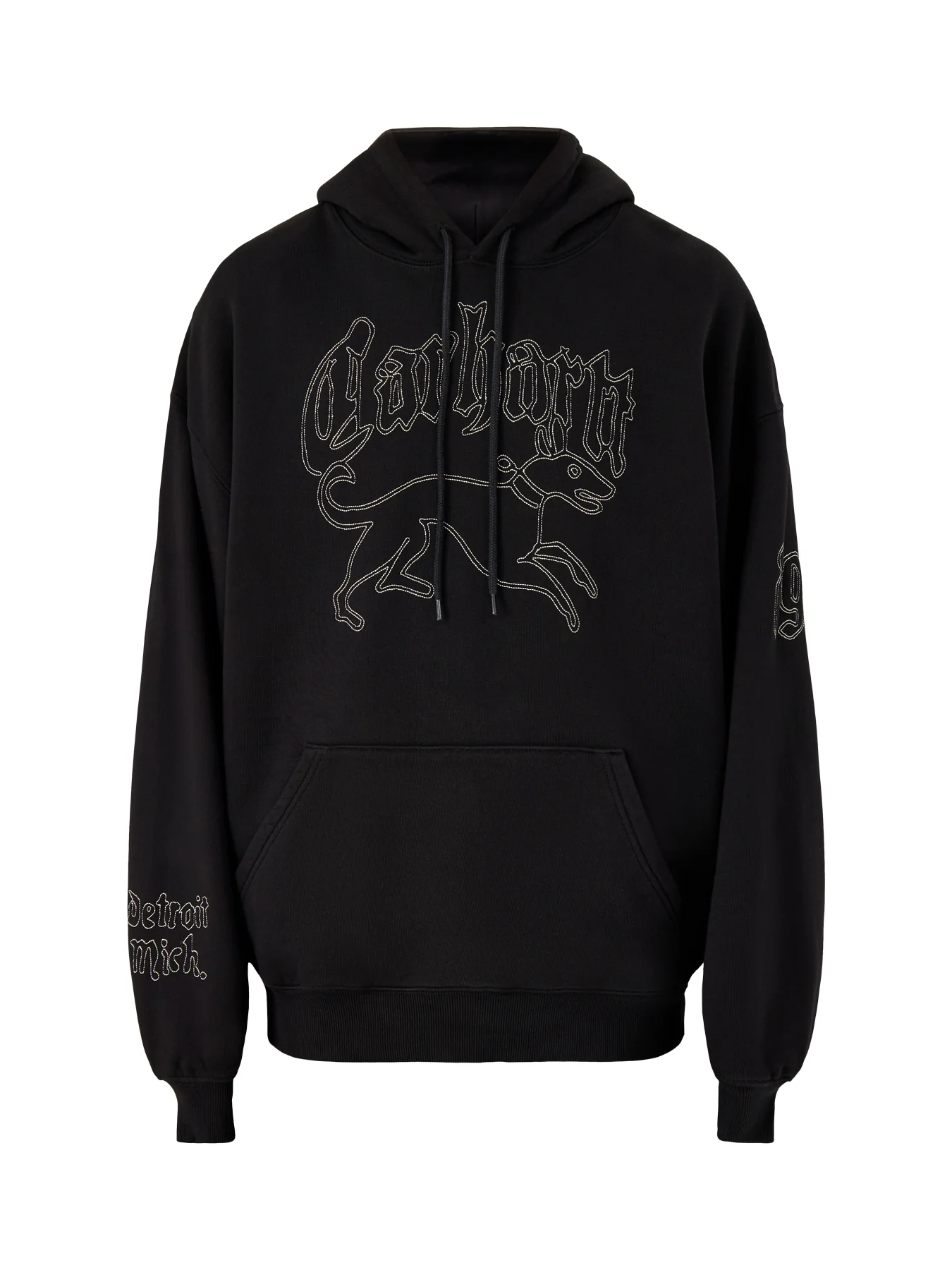 Hooded Hackwork Sweatshirt