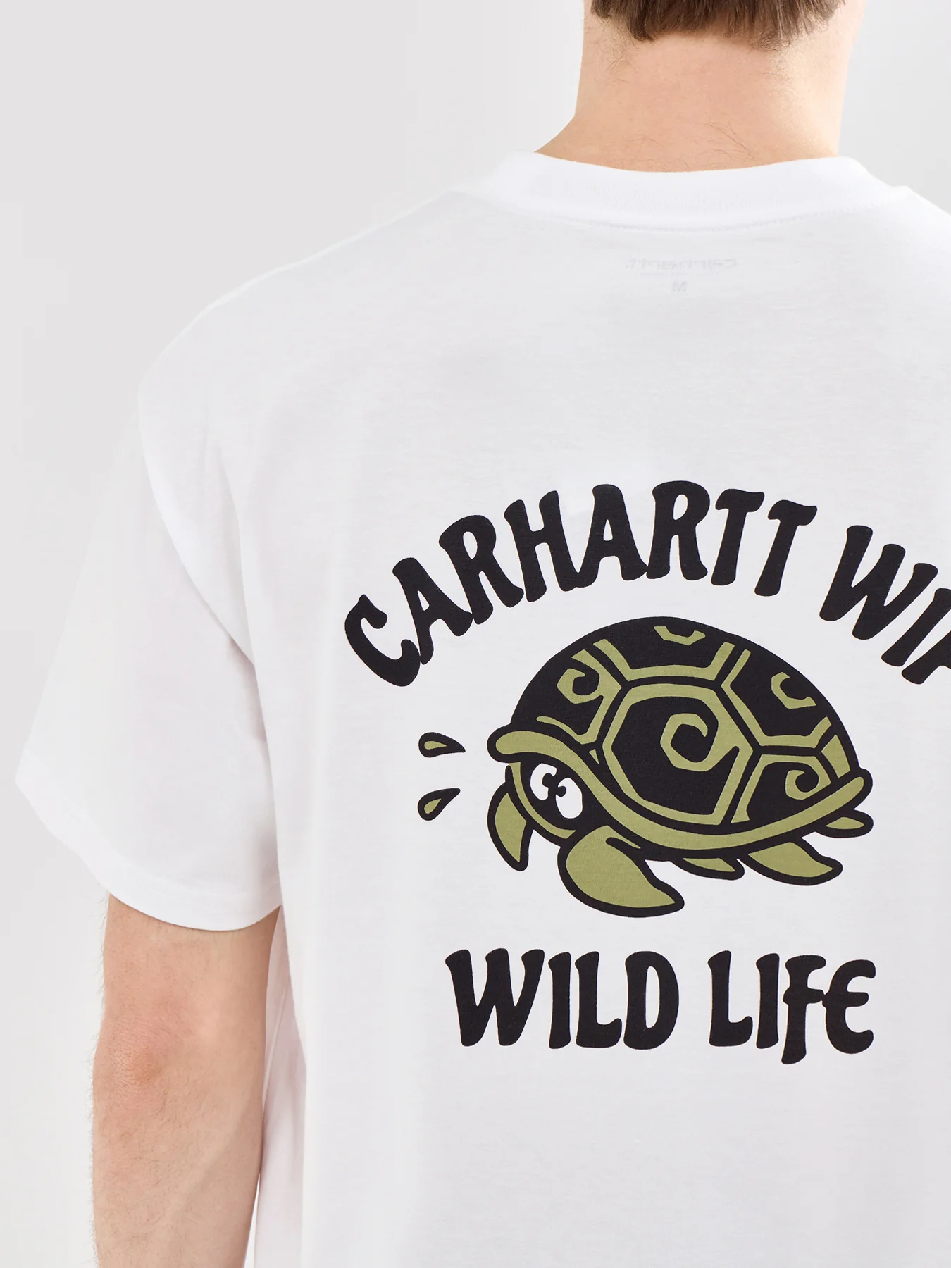 Wild Life Graphic T-Shirt White - Image 3