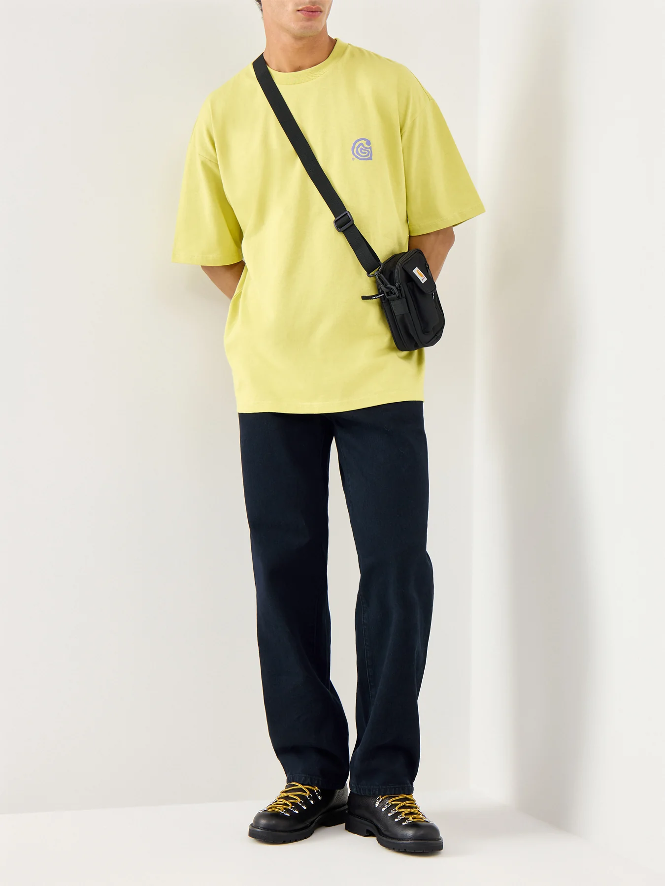 Simple Cotton Pant Dark Navy - Image 2