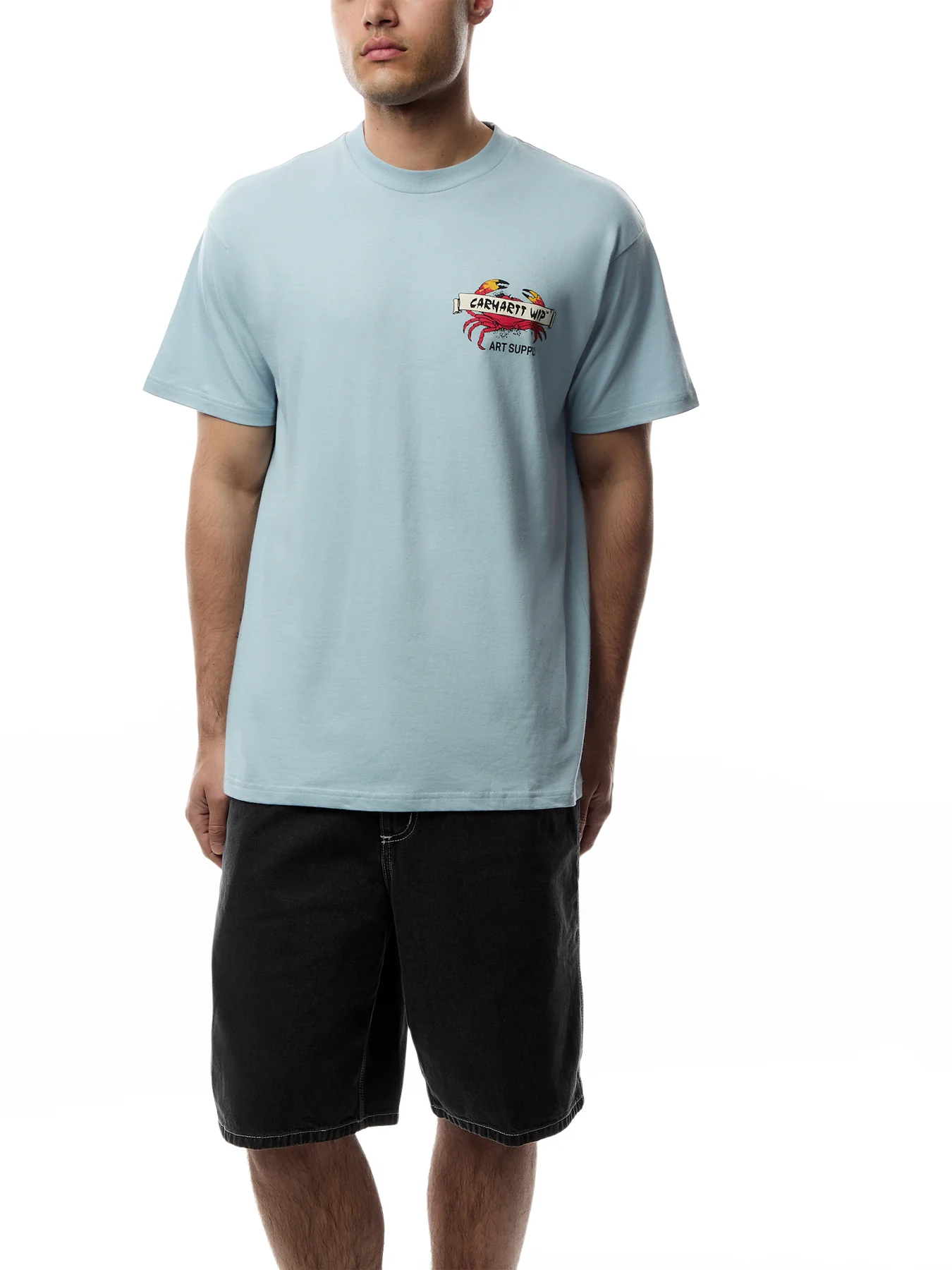 Crab Paint Short Sleeve T-Shirt - Image 4
