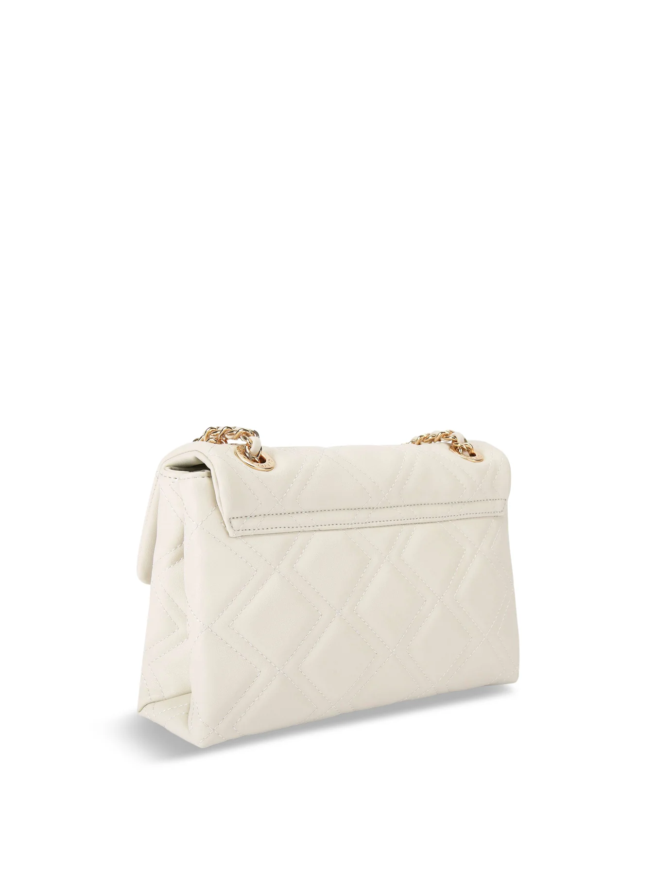 Rosa Large Chain Shoulder Bag White - Image 3
