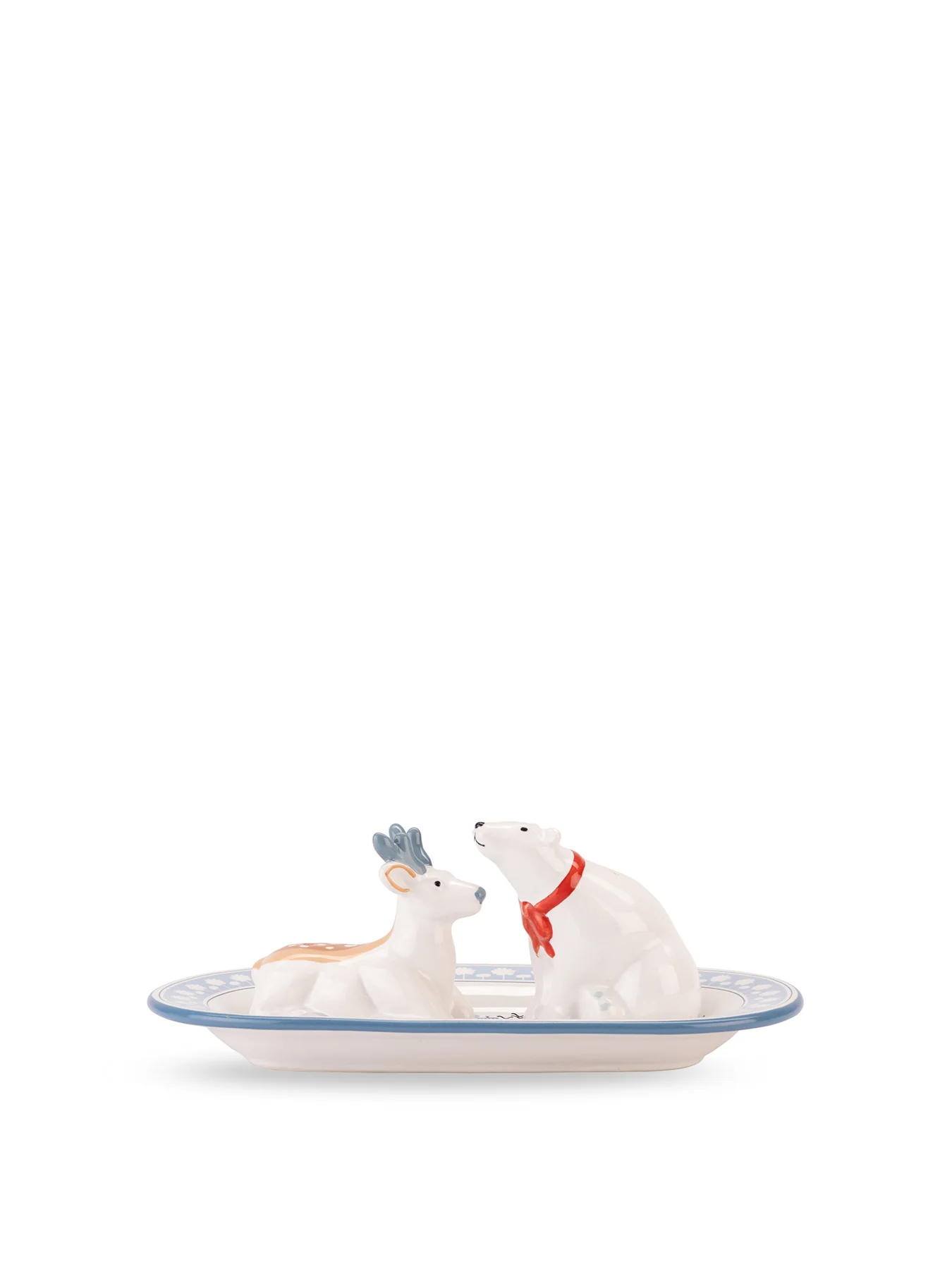 Polar Bear and Deer Salt & Pepper Shakers