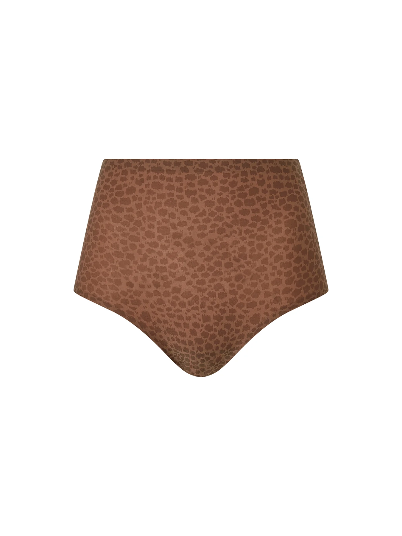 Soft Stretch High Waisted Brief Brown