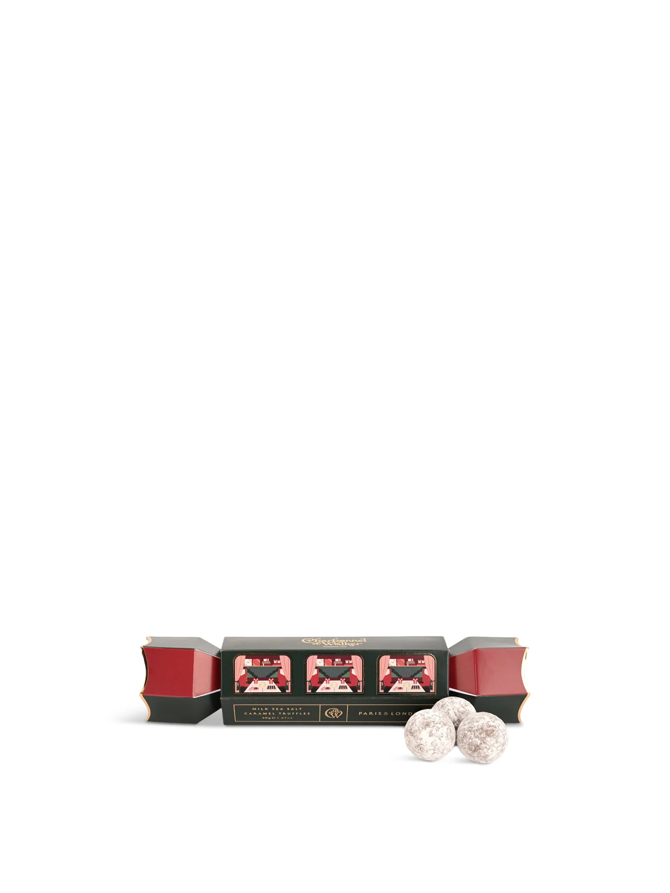 Charbonnel et Walker Milk Sea Salt Truffles Cracker
