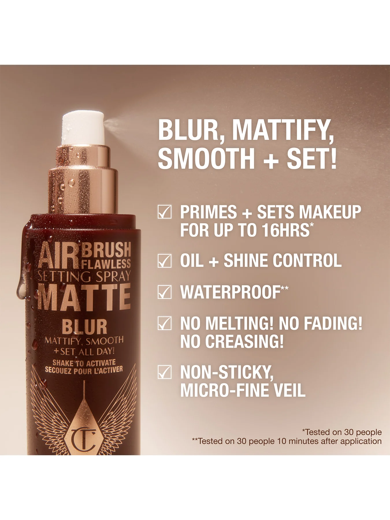 Airbrush Flawless Setting Spray Matte Travel Size - Image 2