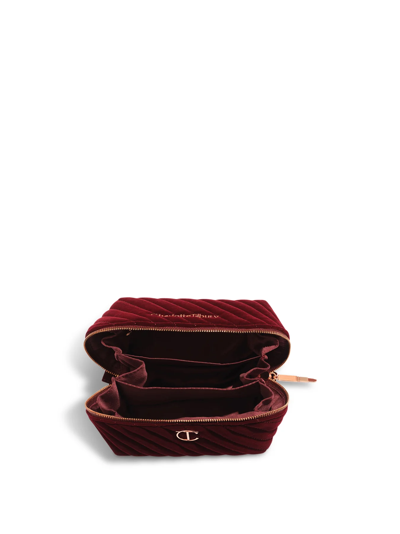 Organizer Velvet Makeup Bag Medium - Image 2
