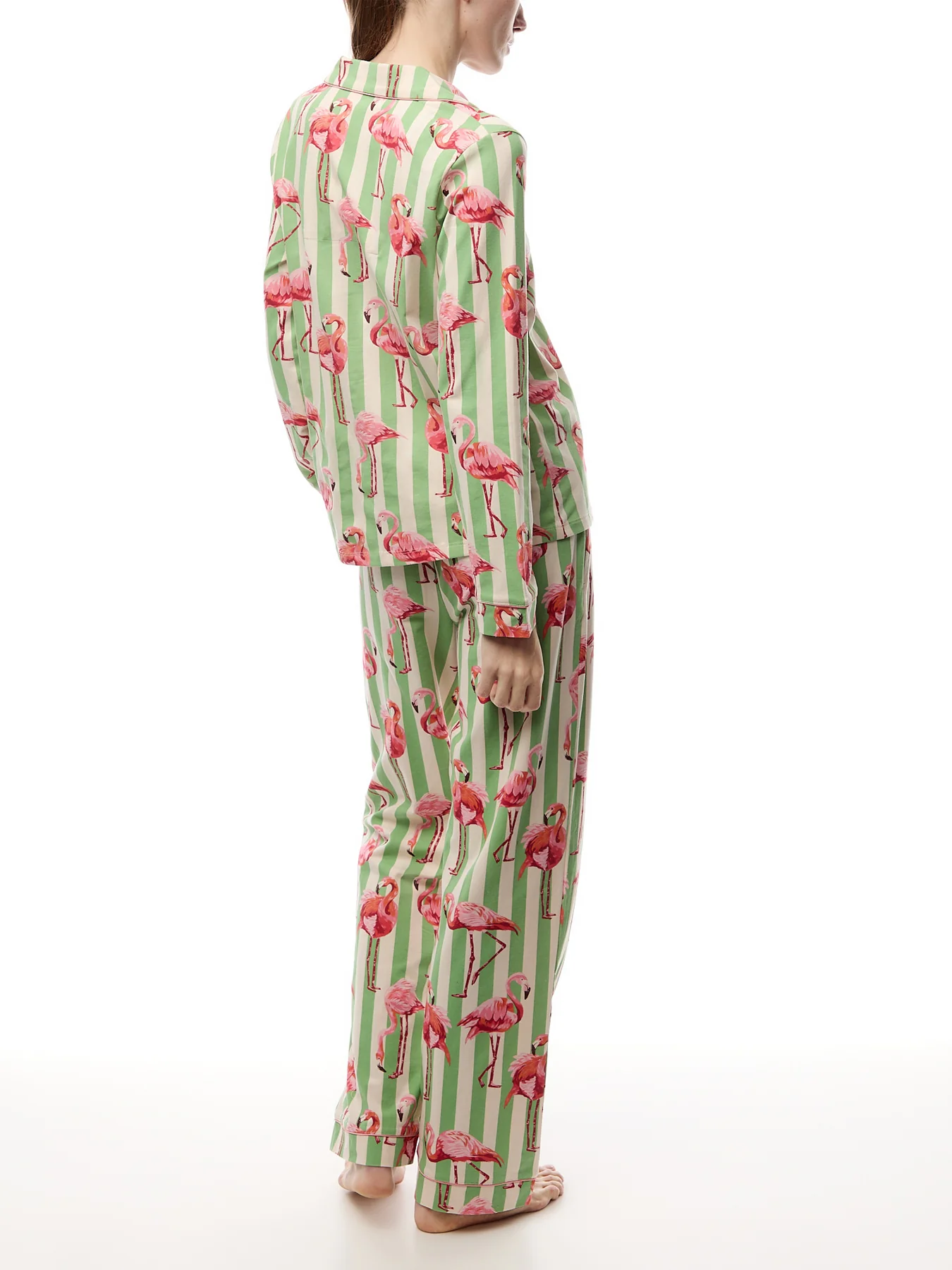 Flamingo Stripe Long Set - Image 3