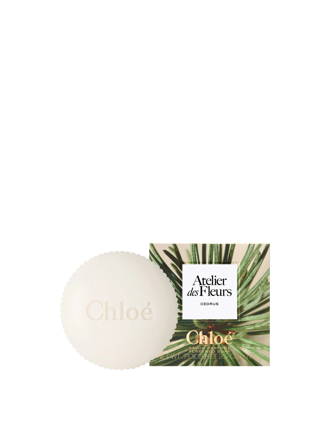 Chloé Atelier des Fleurs Cedrus Perfumed Soap 100g - Image 8