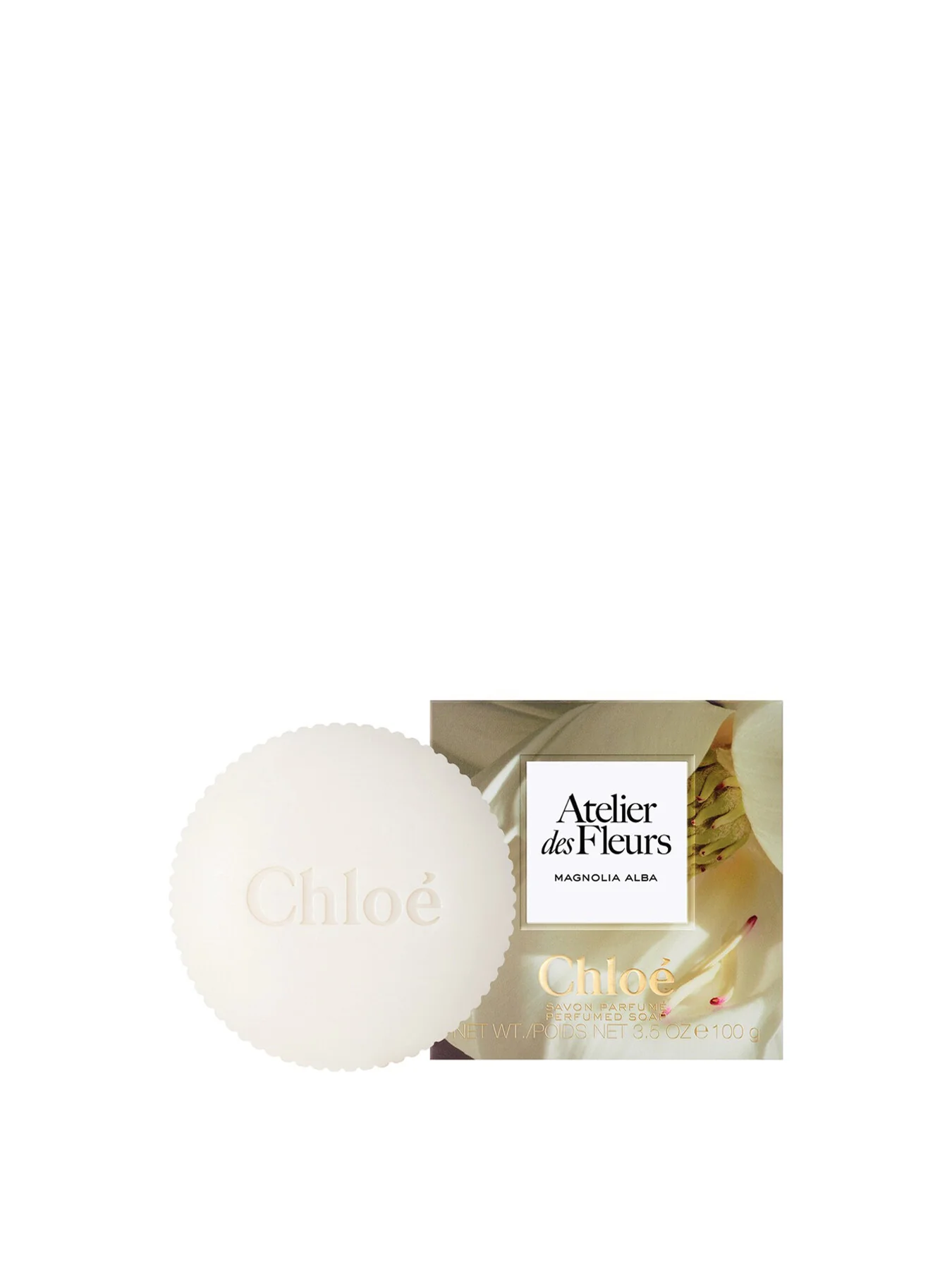 Chloé Atelier des Fleurs Magnolia Alba Perfumed Soap 100g - Image 8
